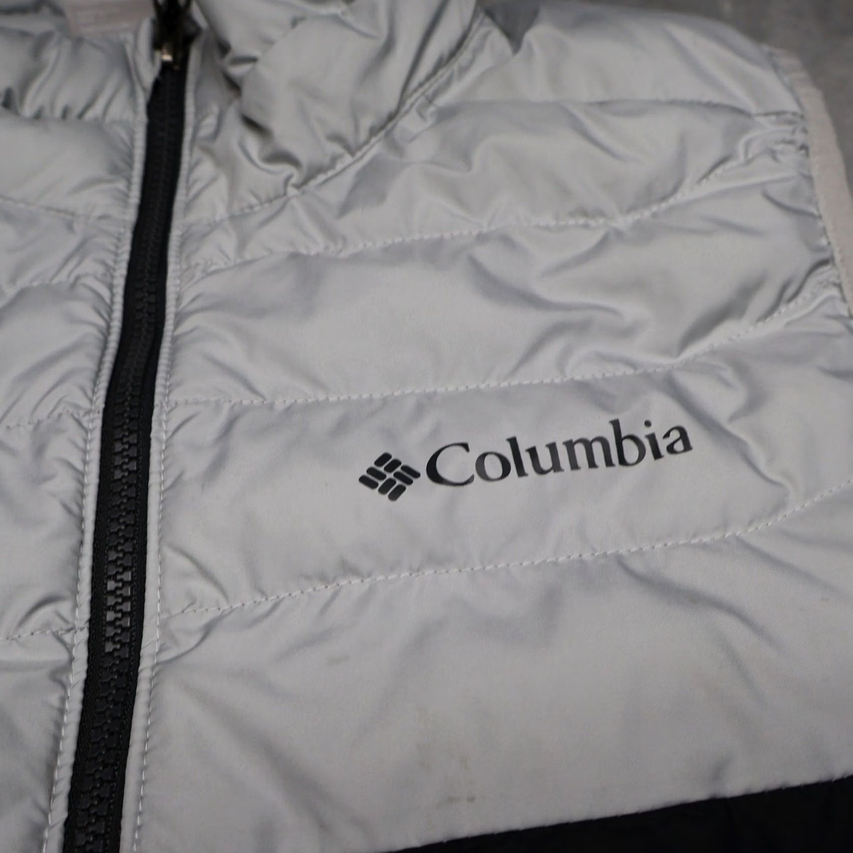 Vintage Columbia Vest Men Medium Black Out II Omni Heat Light Pack Winter Quilted Puffer Size US M / EU 48-50 / 2 - 3 Thumbnail