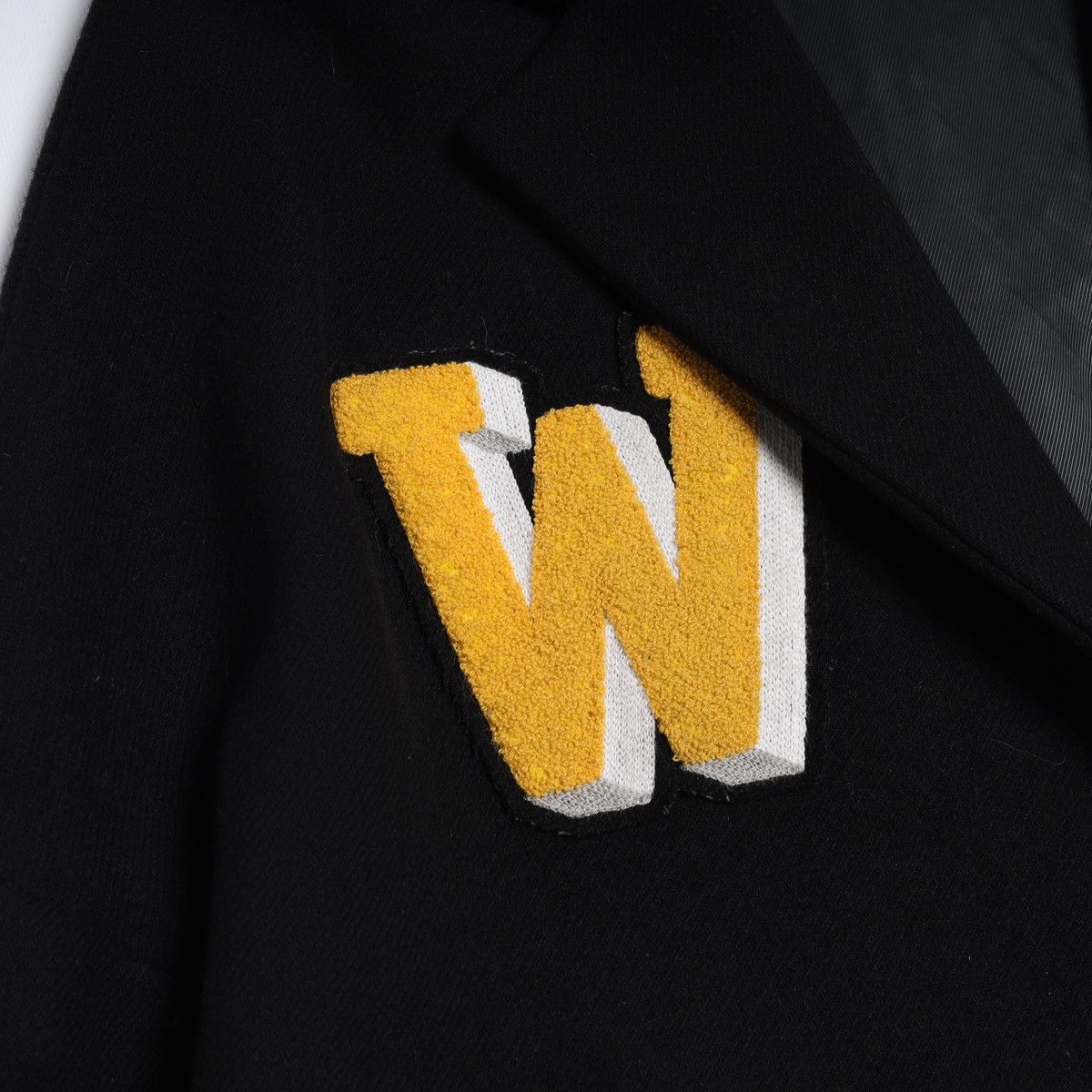 Off-White Off White Vintage Coat W Patches Logo Bar Wool Size US XS / EU 42 / 0 - 7 Thumbnail