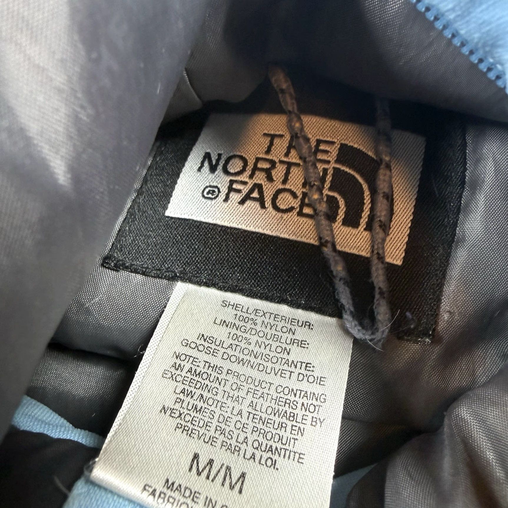 The North Face VINTAGE The North Face Down Jacket Parka Hooded Summit Series Nylon Blue M Mens Size US M / EU 48-50 / 2 - 7 Thumbnail