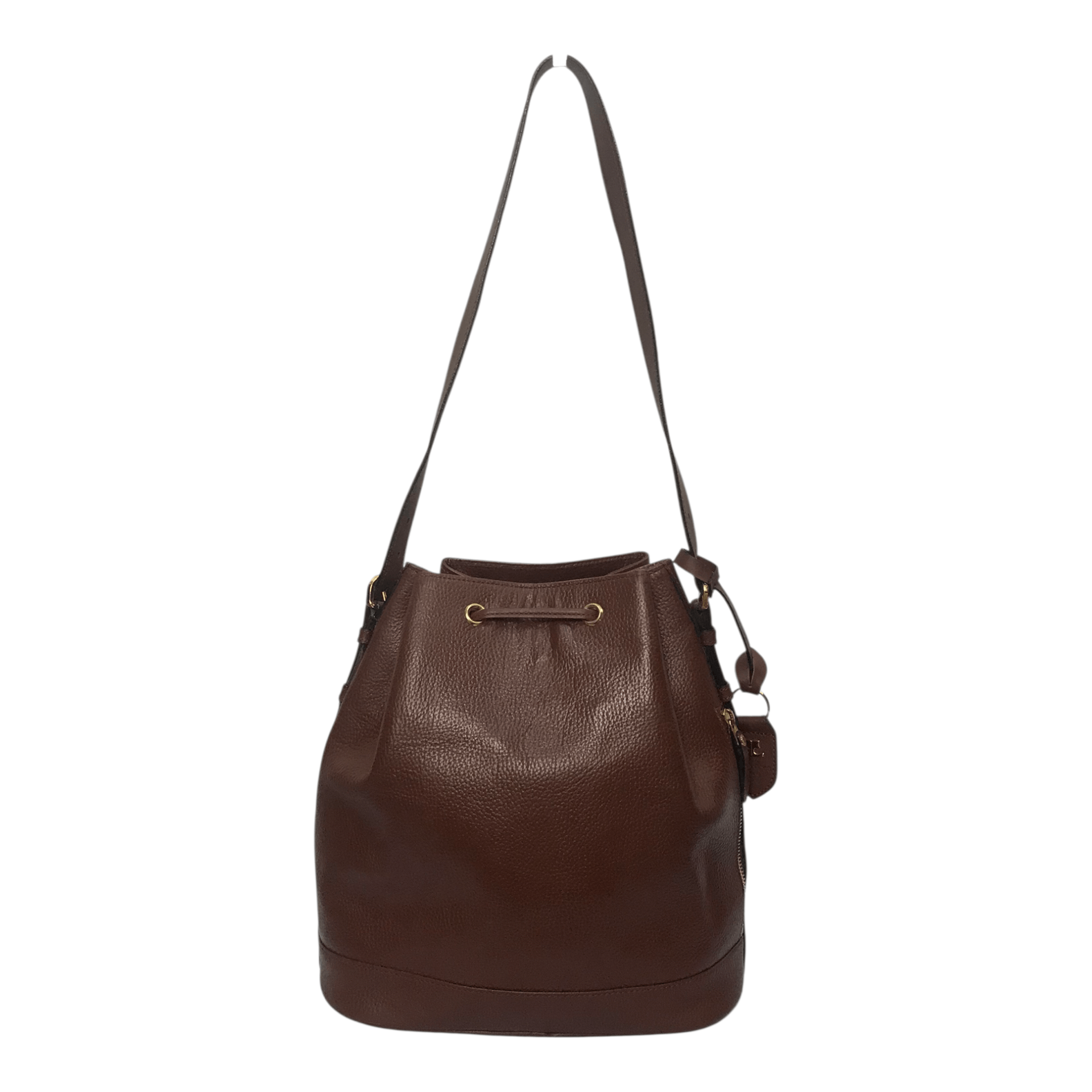 Courreges Courreges Paris Leather Bucket handBag Size ONE SIZE - 8 Thumbnail