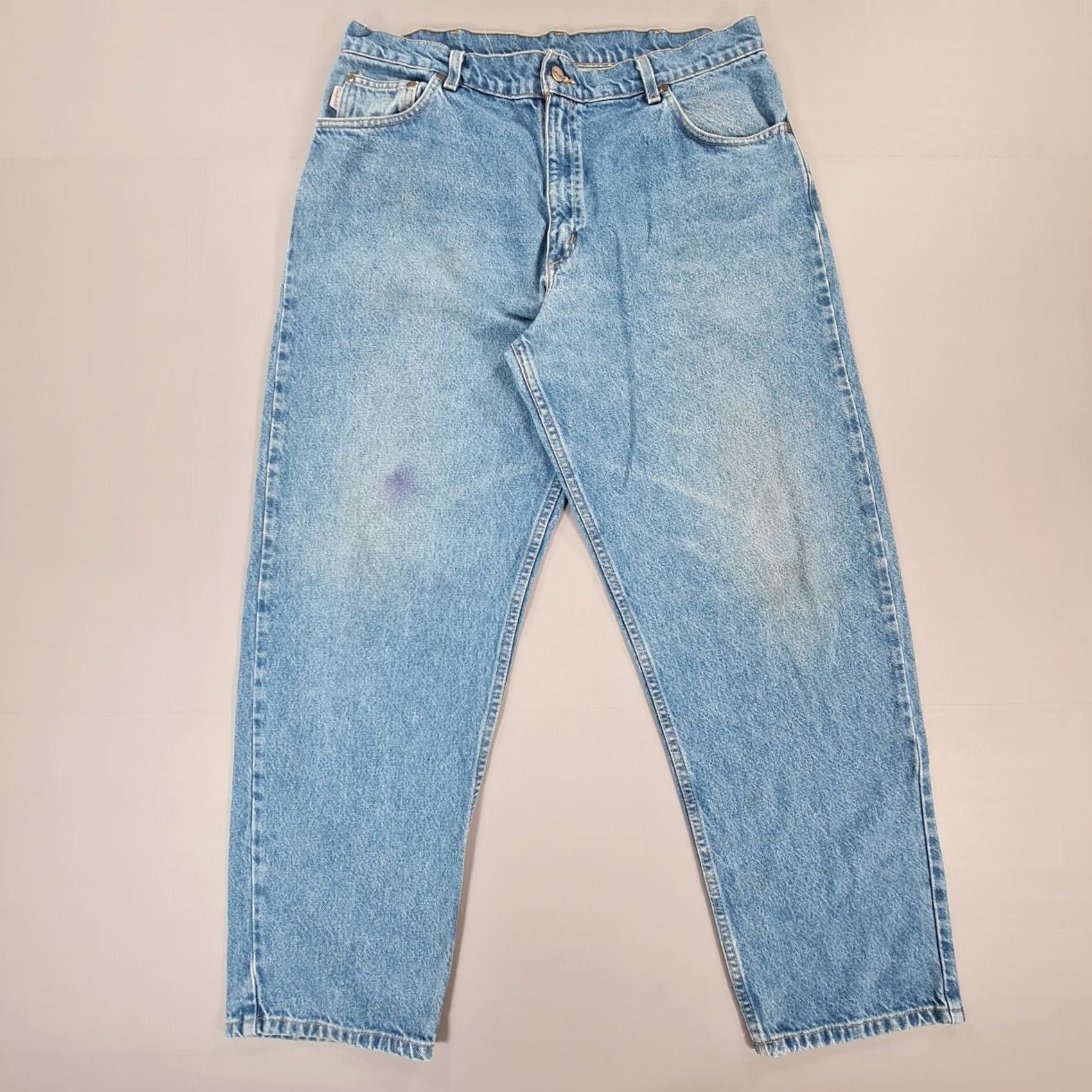 Carhartt VINTAGE Carhartt Jeans Mens W38 L30 Relaxed Fit Tapered 90s Denim B113DST Size US 38 / EU 54 - 2 Thumbnail