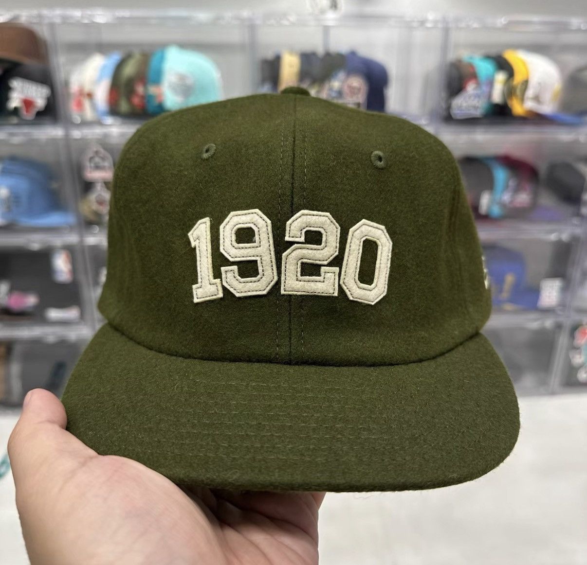 New Era New Era Classic 1920 Flat Brim Cap J32 Size ONE SIZE - 3 Thumbnail