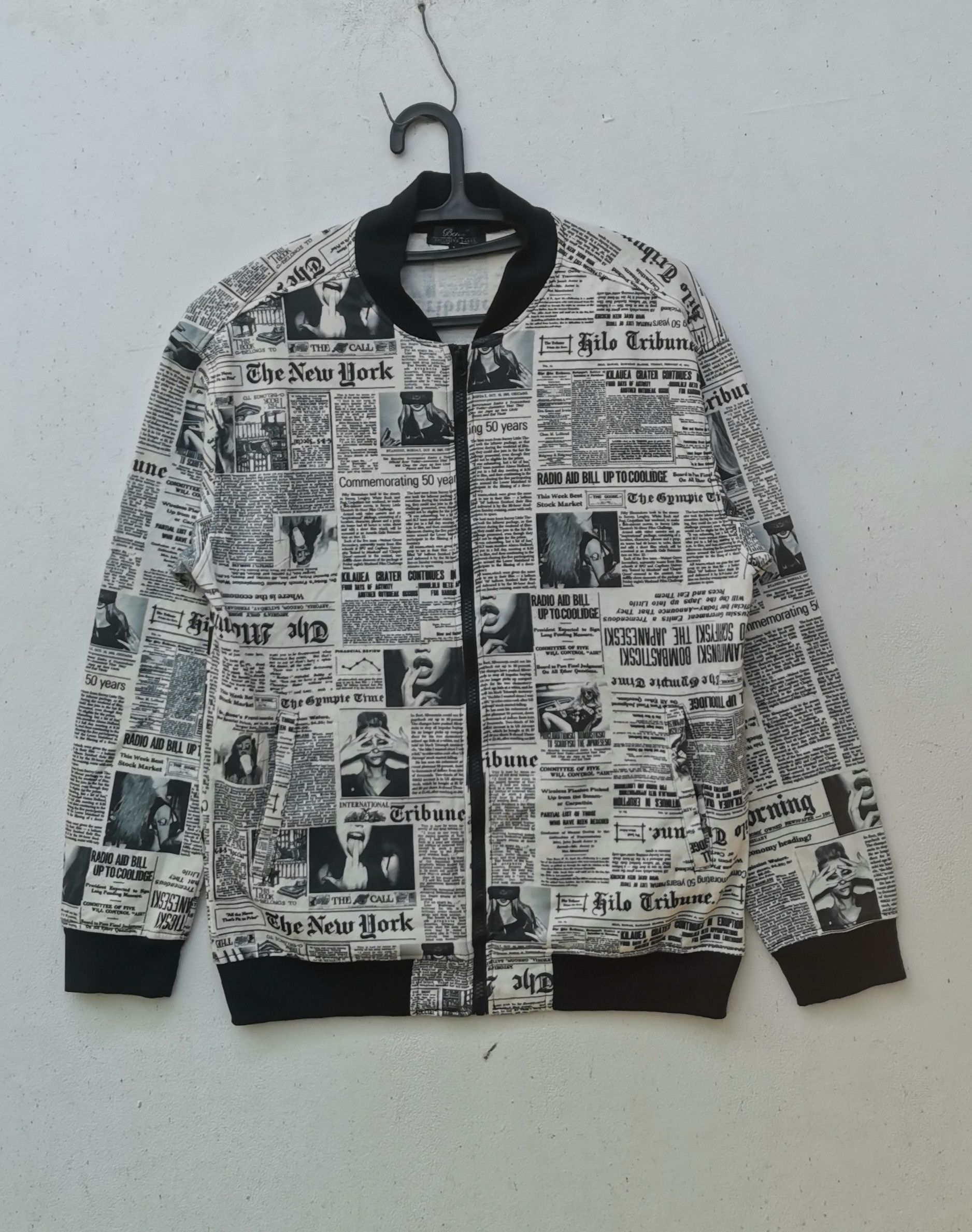 Designer Rare vintage Beno exclusive label jacket full print Size L / US 10 / IT 46 - 1 Thumbnail