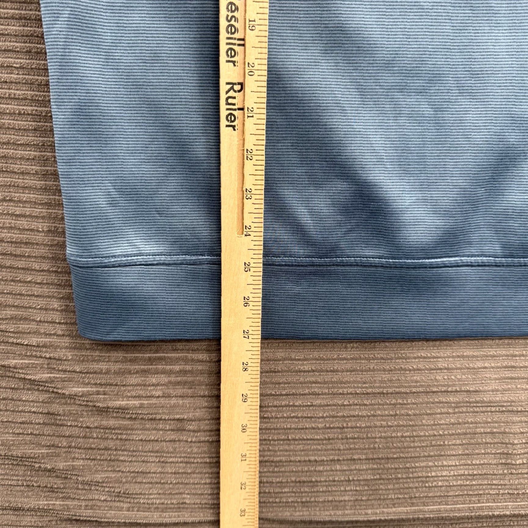 Vintage Hickey Freeman Pullover Shirt? 1/4 Zip Mock Neck Blue Polyester Outdoors Golfing Men XL Regular Striped Logo Zipper Vintage: No Size US XL / EU 56 / 4 - 4 Thumbnail
