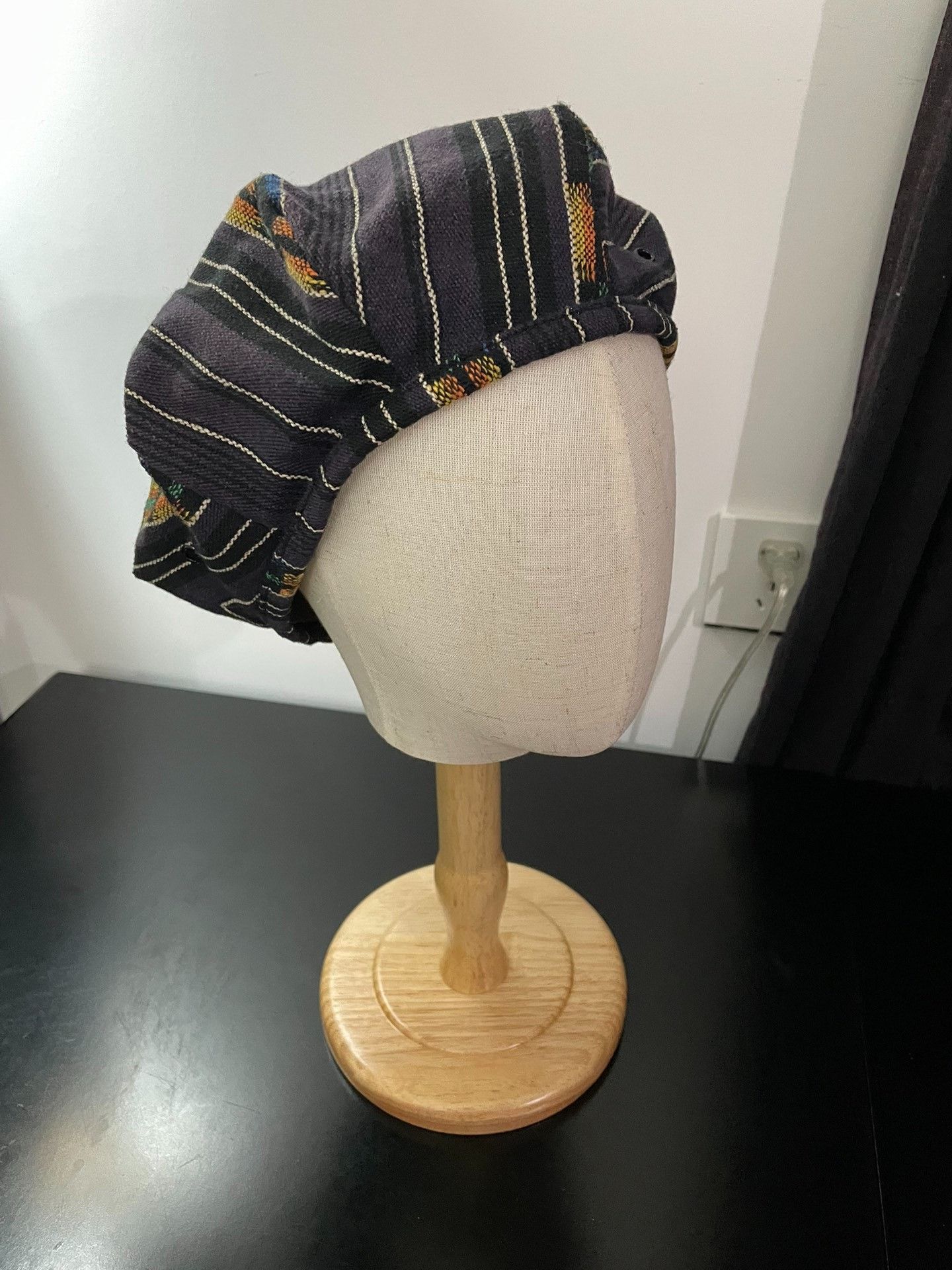 Tenderloin Tenderloin Vintage Rare Ethnic Jacquard Octagonal Hat Size ONE SIZE - 1 Thumbnail