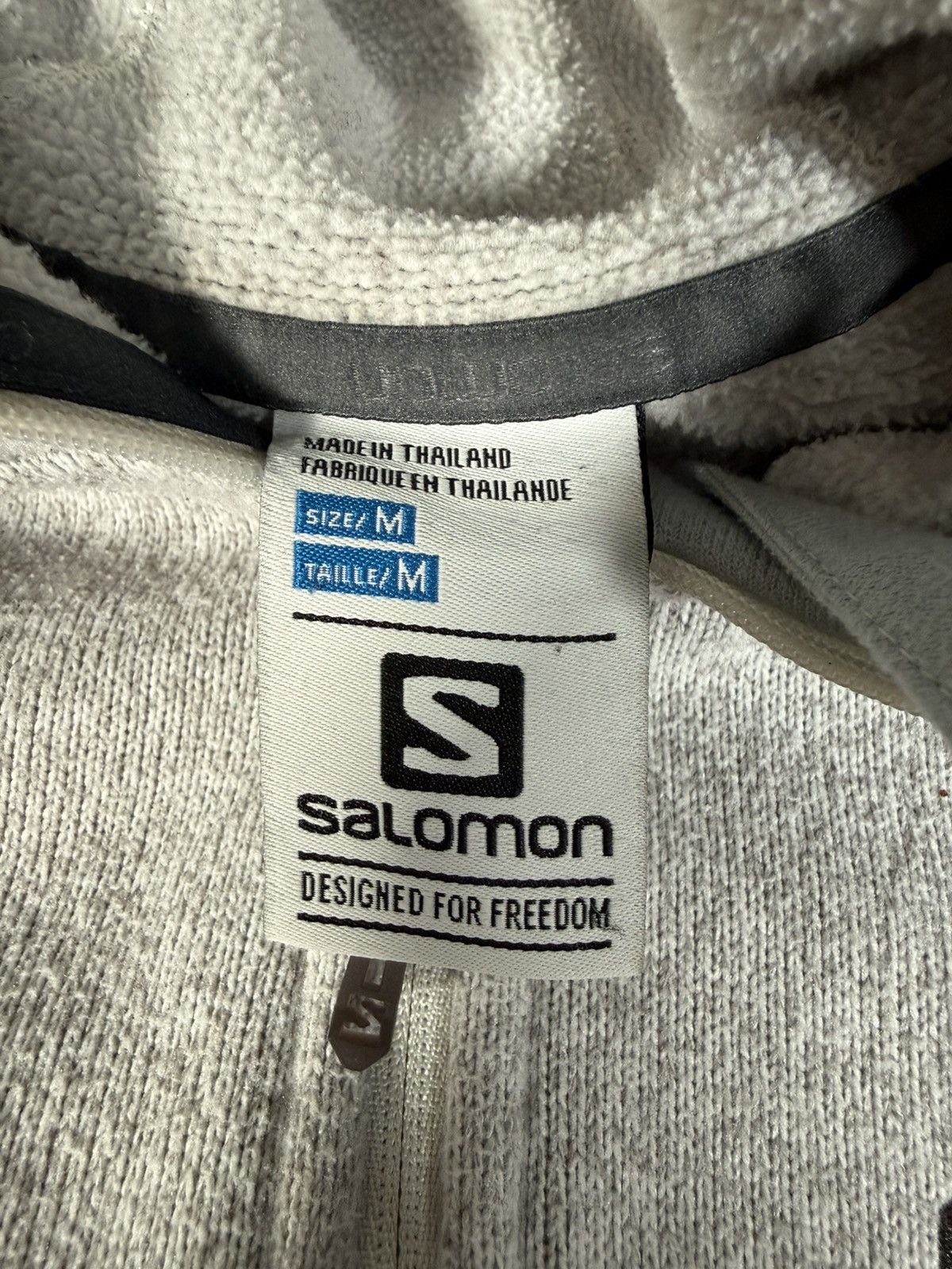 Salomon Salomon Women's Bise Fleece Hoodie Size M / US 6-8 / IT 42-44 - 6 Thumbnail