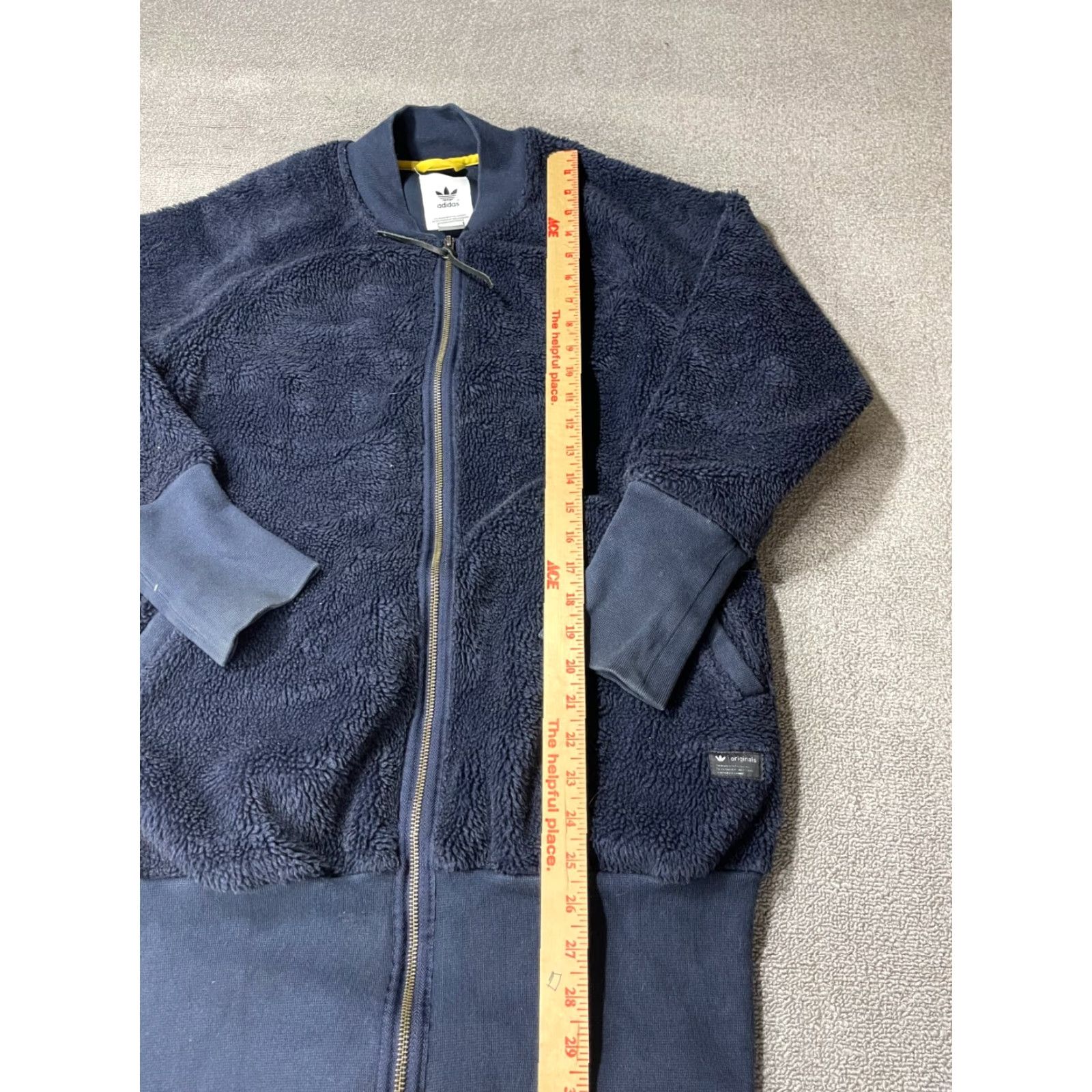 Adidas Adidas Jacket Womens Small Blue Full Zip Long Sleeve Size S / US 4 / IT 40 - 2 Thumbnail