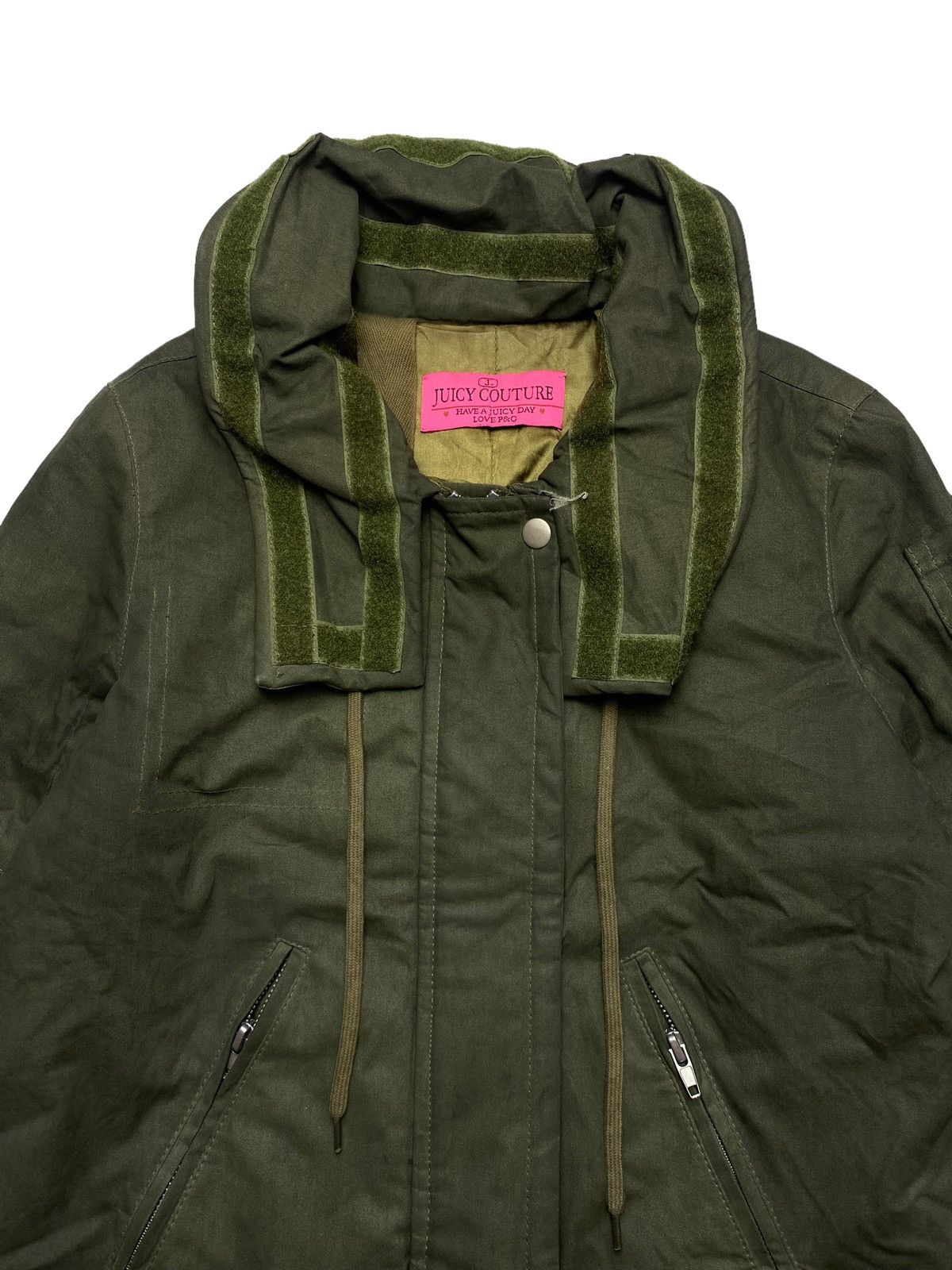 If Six Was Nine 2000s Juicy Couture - Aviator Backpack Jacket Size M / US 6-8 / IT 42-44 - 7 Thumbnail