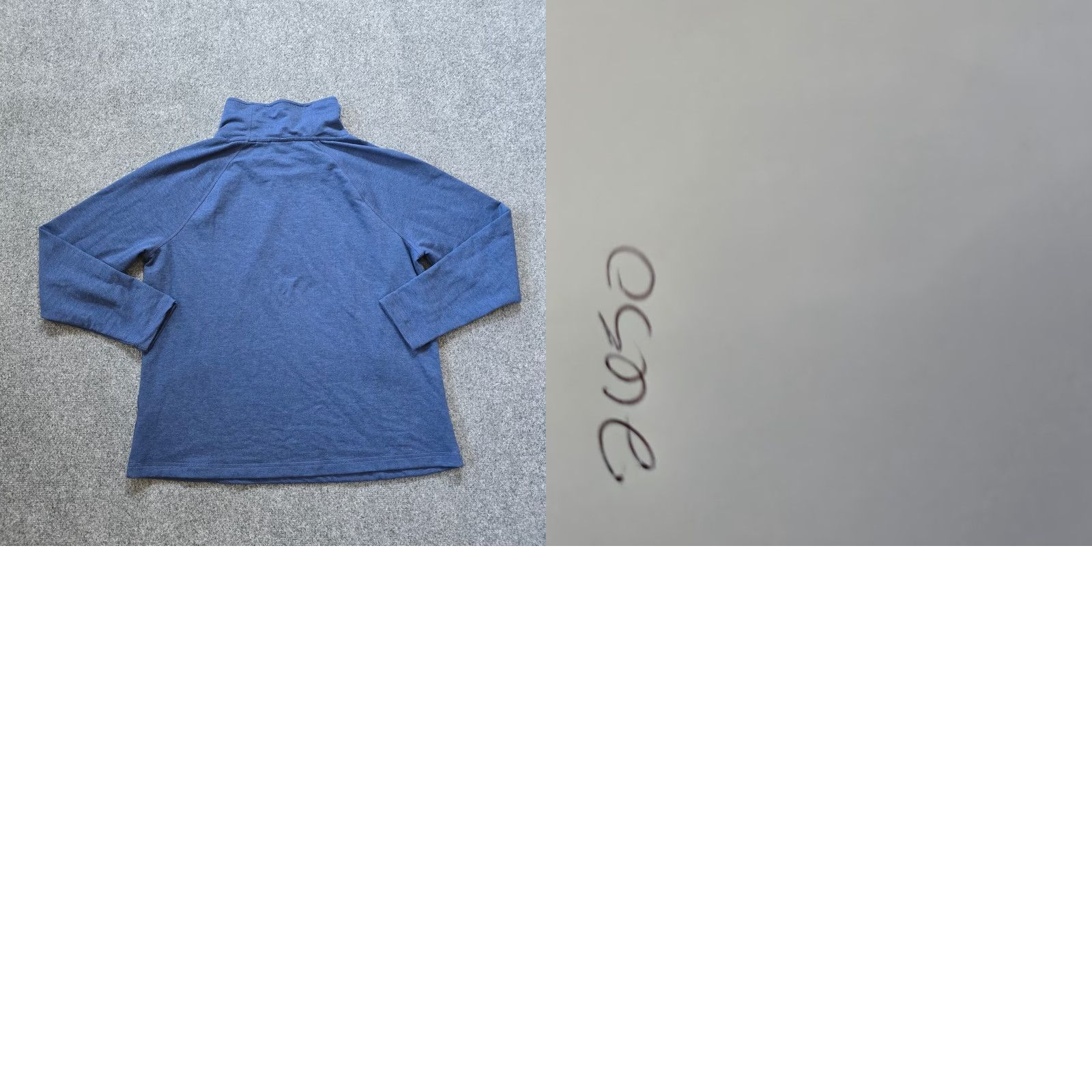 Vintage LL Bean Sweatshirt Womens Size Large Blue Wicked Soft Wrap Neck Sweater Casual Pullover Classic Seasonal Womens Size L / US 10 / IT 46 - 8 Thumbnail