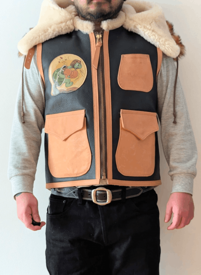 Simmons Bilt Simmons bilt shearling vest Size US M / EU 48-50 / 2 - 1 Thumbnail