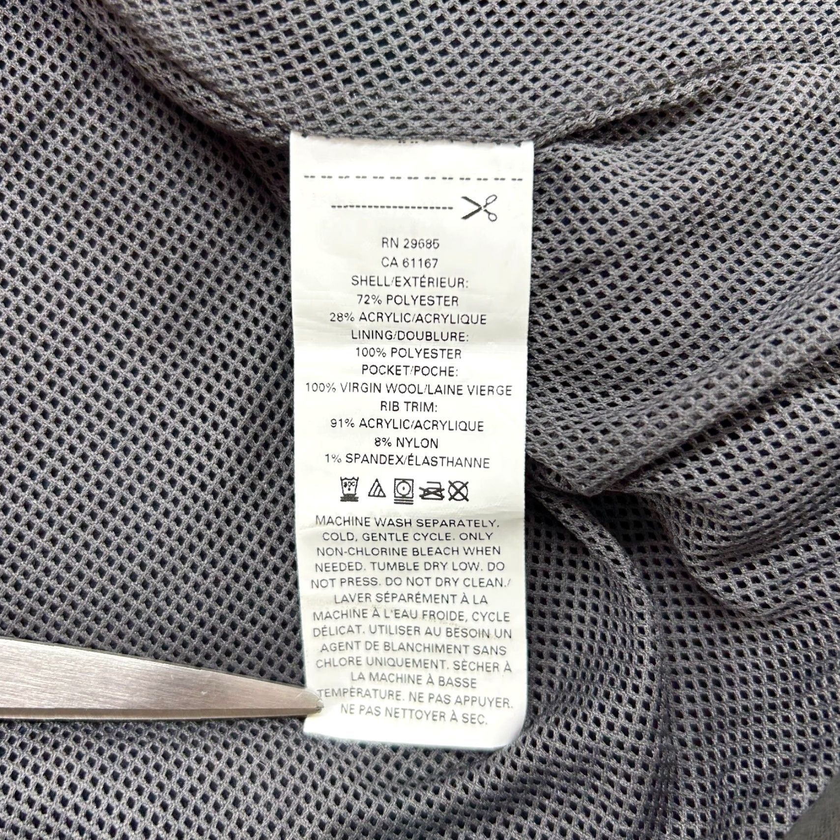 Pendleton Pendleton Vest XL Blue Fleece Full Zip Wool Bomber Jacket Lined Pockets Regular Mens Size US XL / EU 56 / 4 - 5 Thumbnail