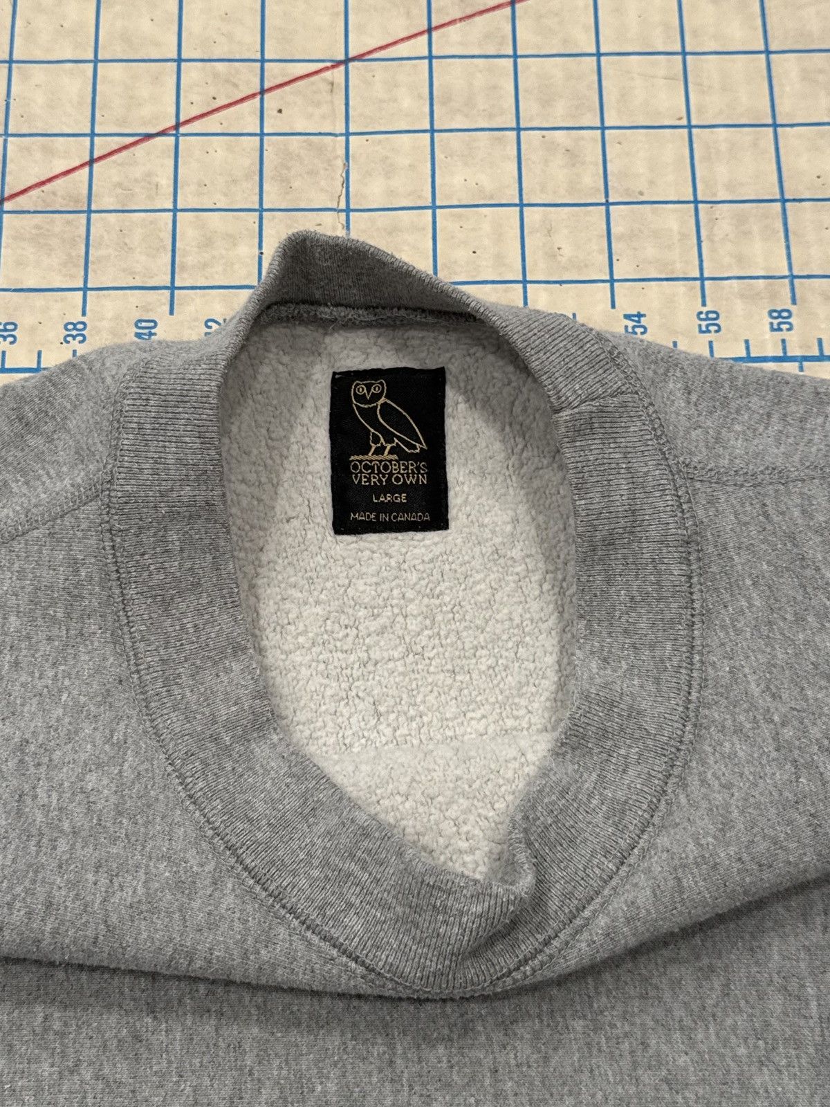 October's Very Own Octobers Very Own OVO Heather Gray Crewneck Mens Large Size US L / EU 52-54 / 3 - 8 Thumbnail