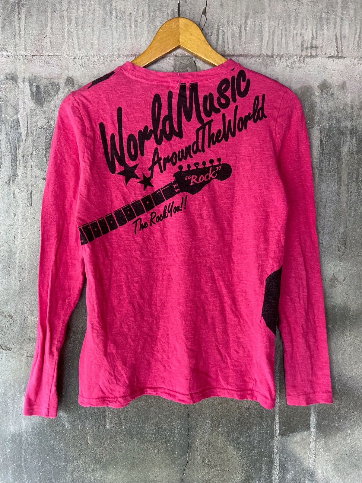 Beauty Beast × Hysteric Glamour × Japanese Brand WORLD MUSIC AROUND THE WORLD LONG SLEEVE Size US S / EU 44-46 / 1 - 10 Thumbnail