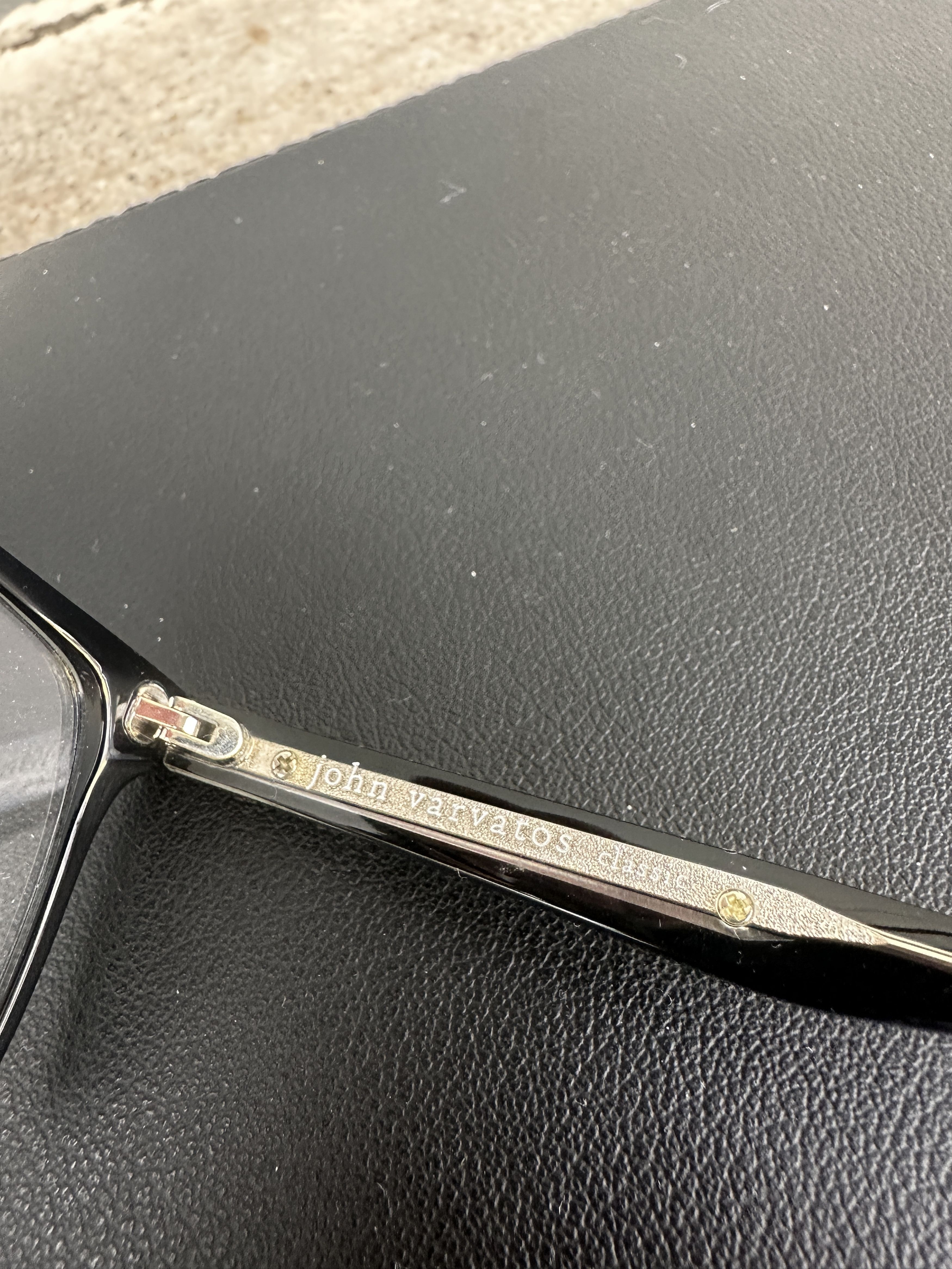 John Varvatos V379 54-17-145 Black Glasses Size ONE SIZE - 6 Thumbnail