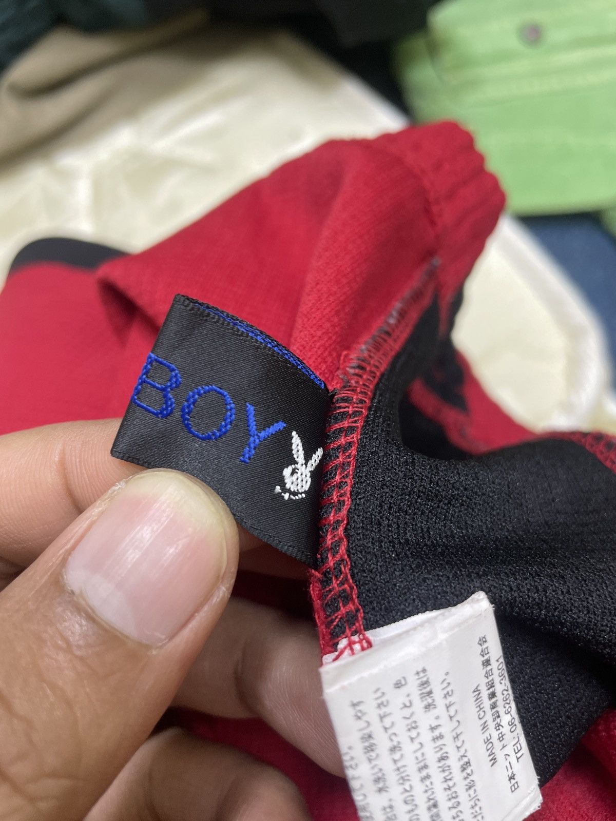 Playboy × Vintage Rare Vintage Playboy short pants with Multi logo Size US 35 - 7 Thumbnail