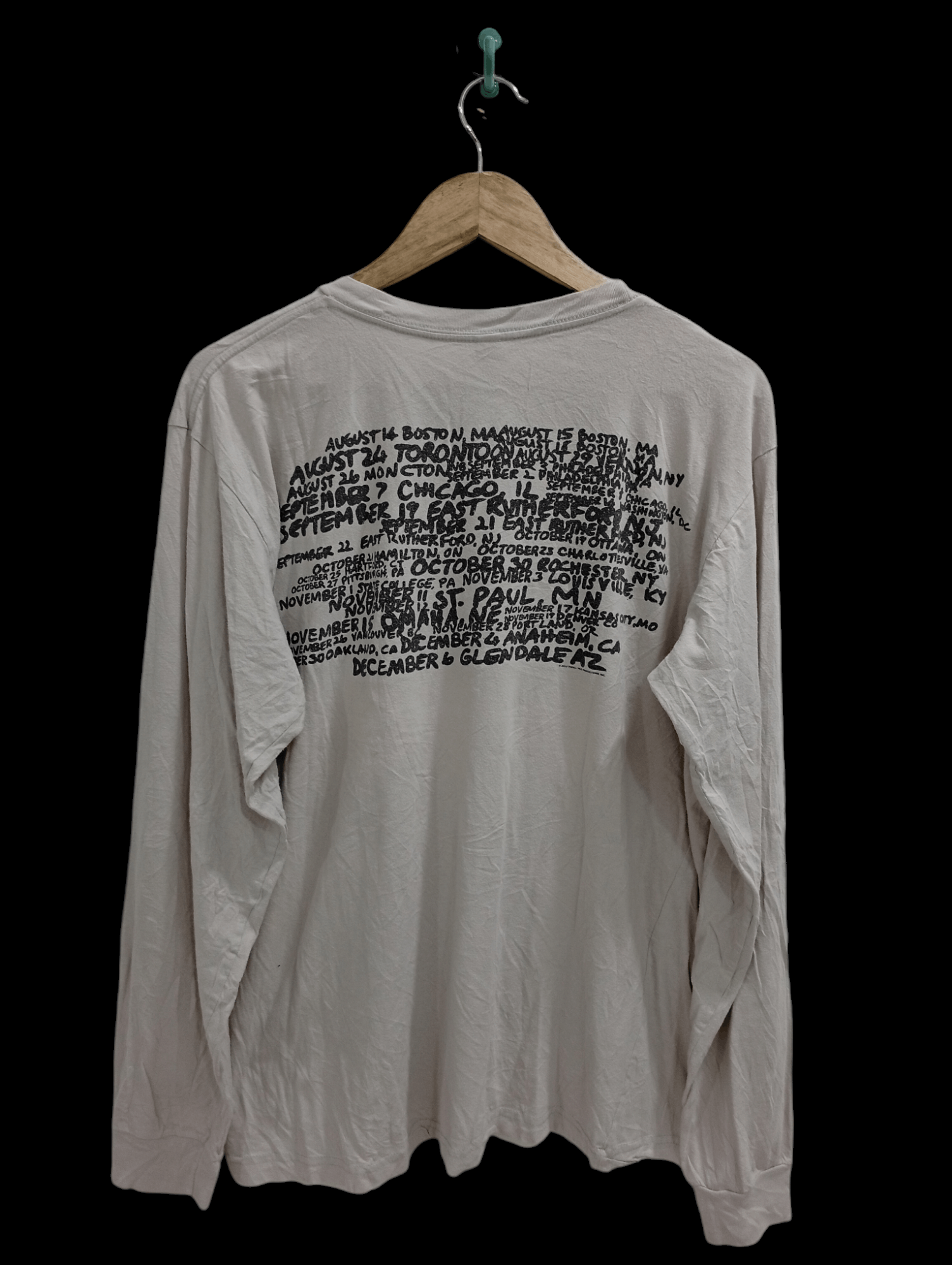 Band Tees × Vintage 🔥🔥Bruce Springsteen Wreckingball 2012 Tour LS T-Shirt Size US L / EU 52-54 / 3 - 18 Thumbnail