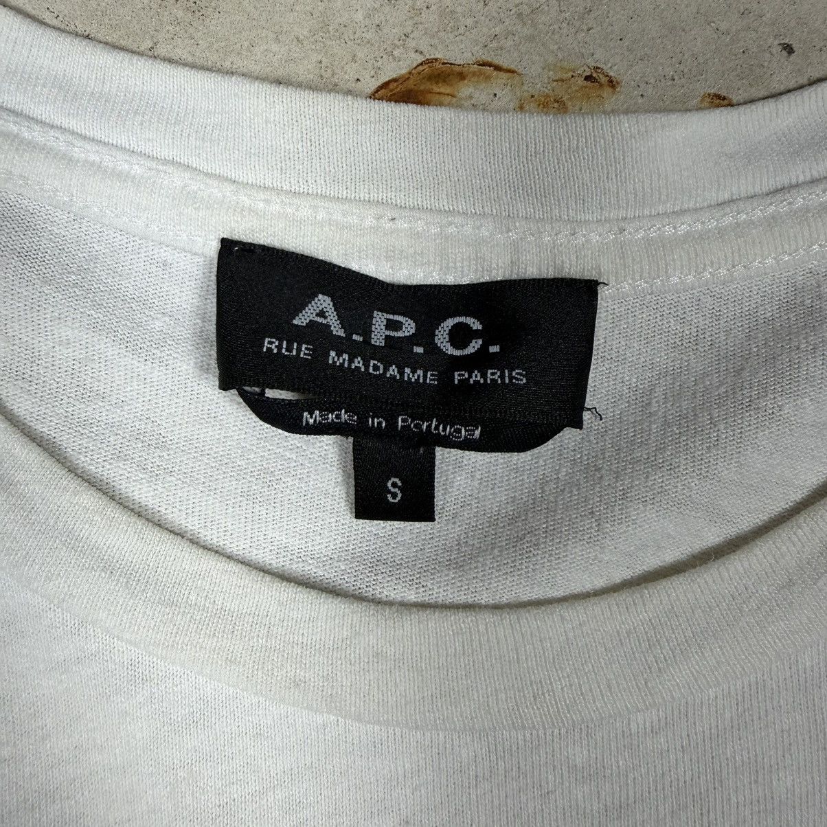 A.P.C. APC Script Logo T-Shirt Size US S / EU 44-46 / 1 - 5 Thumbnail