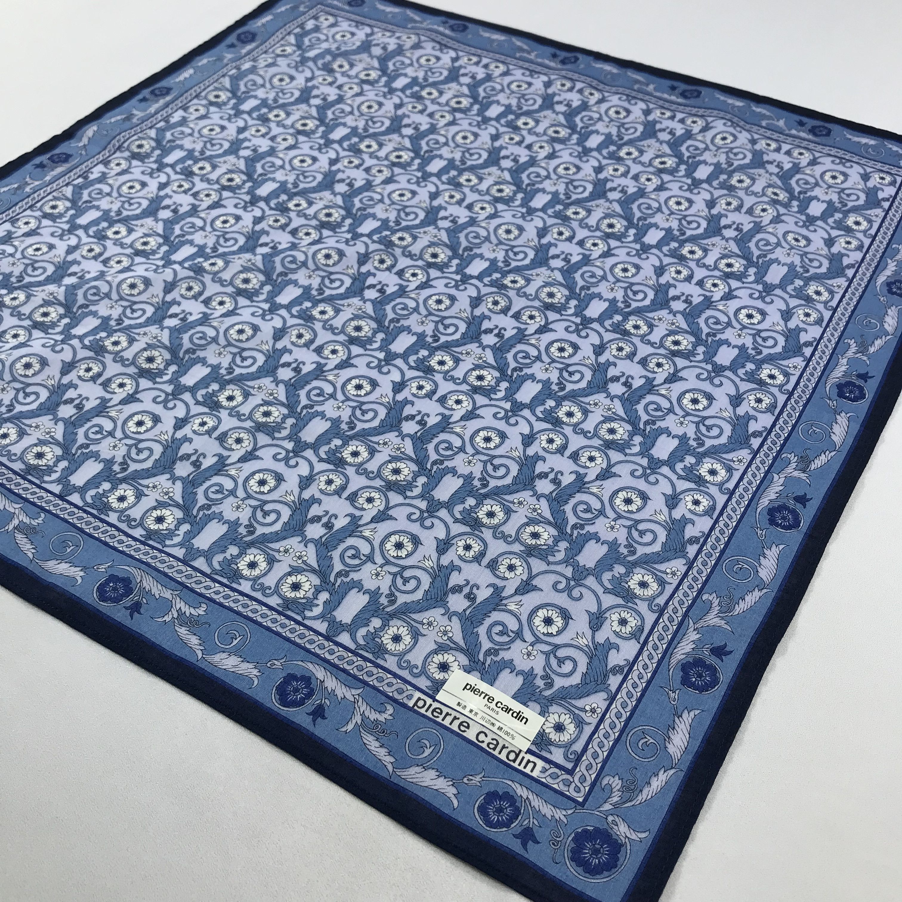 Pierre Cardin × Vintage Pierre Cardin Bandana / Handkerchief / Neckerchief - S2459 Size ONE SIZE - 2 Thumbnail