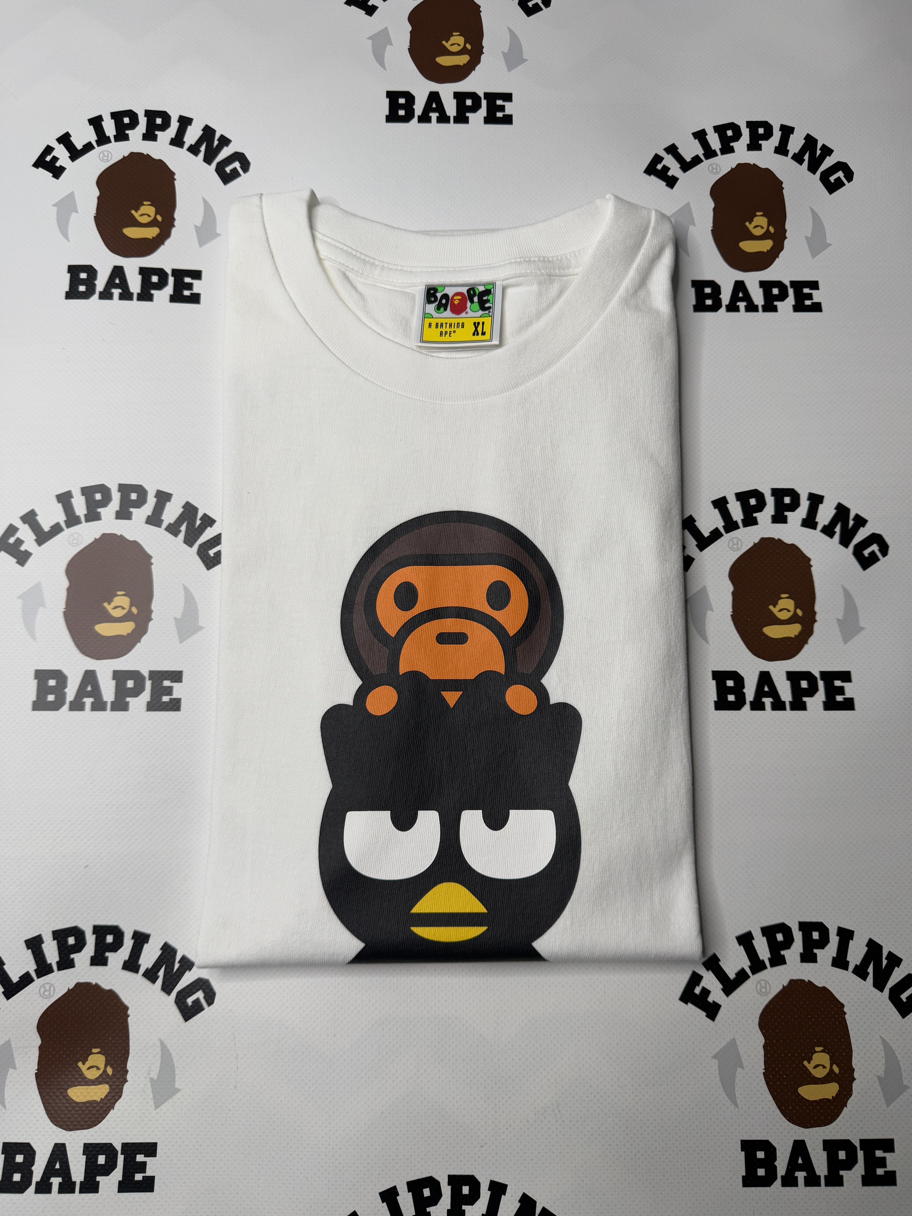 Bape BAPE BABY MILO X BAD BADTZ MARU TEE Size US XL / EU 56 / 4 - 7 Thumbnail