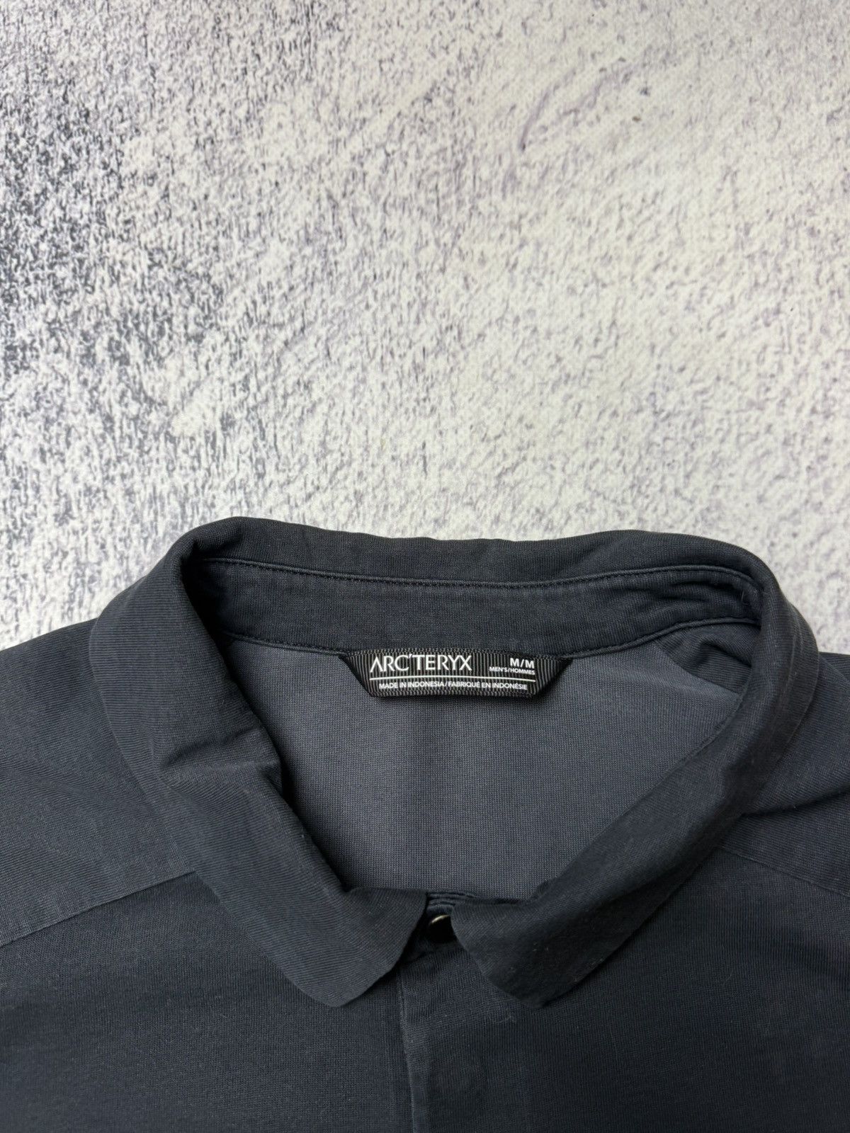 Arc'teryx Mens Arcteryx Black Polo Shirt Size M Size US M / EU 48-50 / 2 - 8 Thumbnail