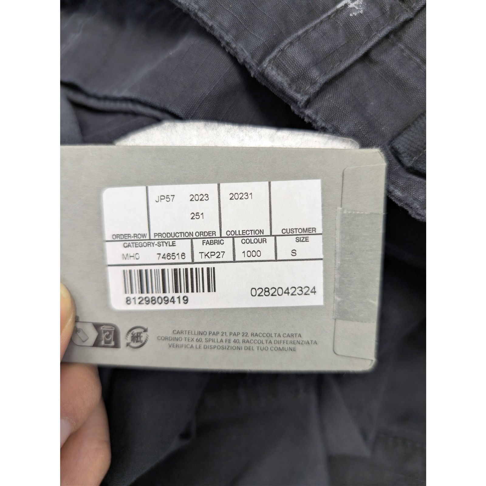 Balenciaga o1rshd1 Cotton Ripstop Shorts in Black Size US 30 / EU 46 - 20 Thumbnail