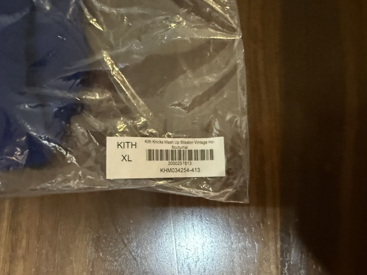 Kith Kith for Knicks Mash Up Cropped Braxton Vintage Hoodie XL Size US XL / EU 56 / 4 - 11 Thumbnail
