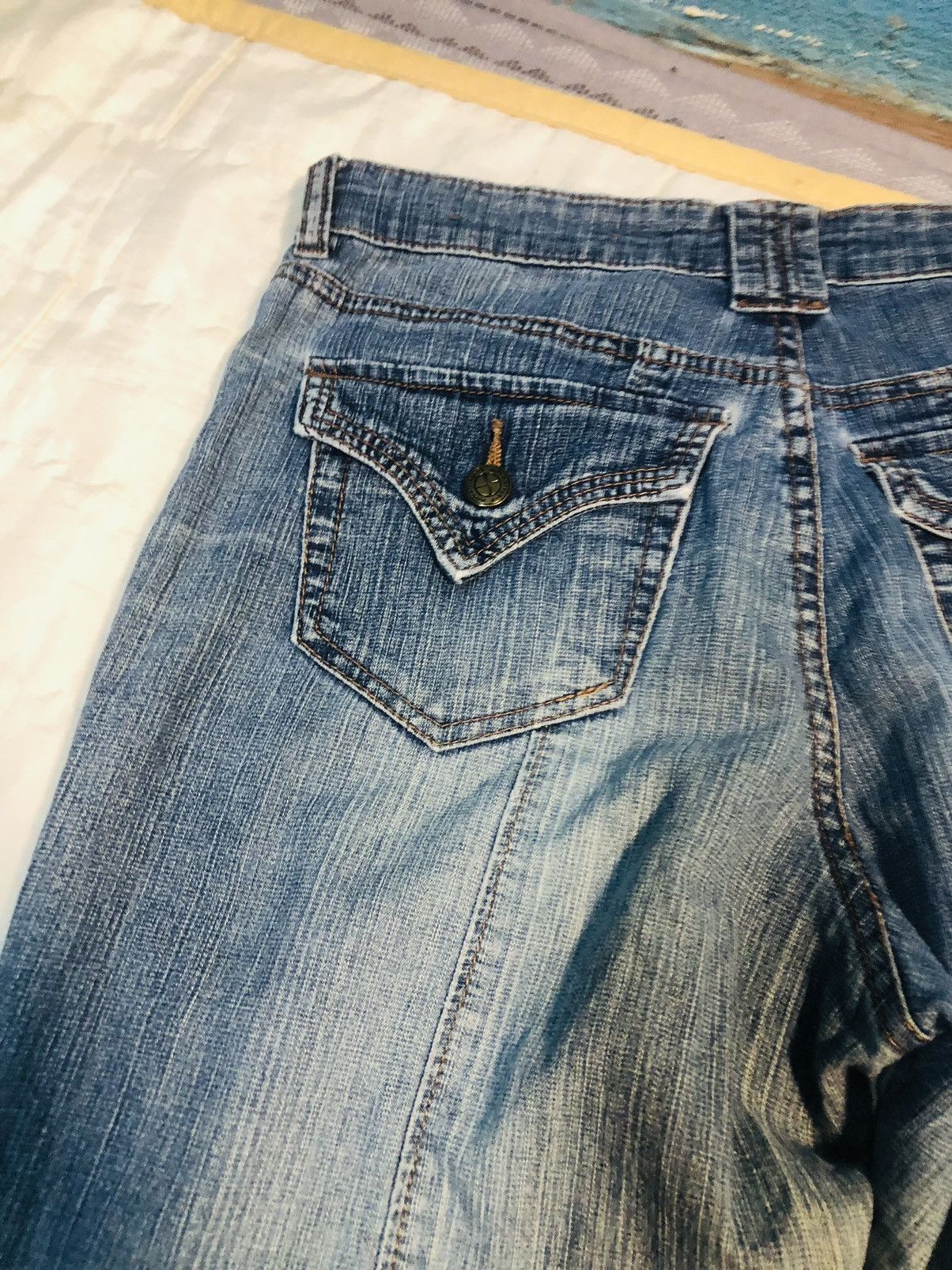 Japanese Brand Advantage Denim Jeans (10) Size 28" / US 6 / IT 42 - 12 Thumbnail