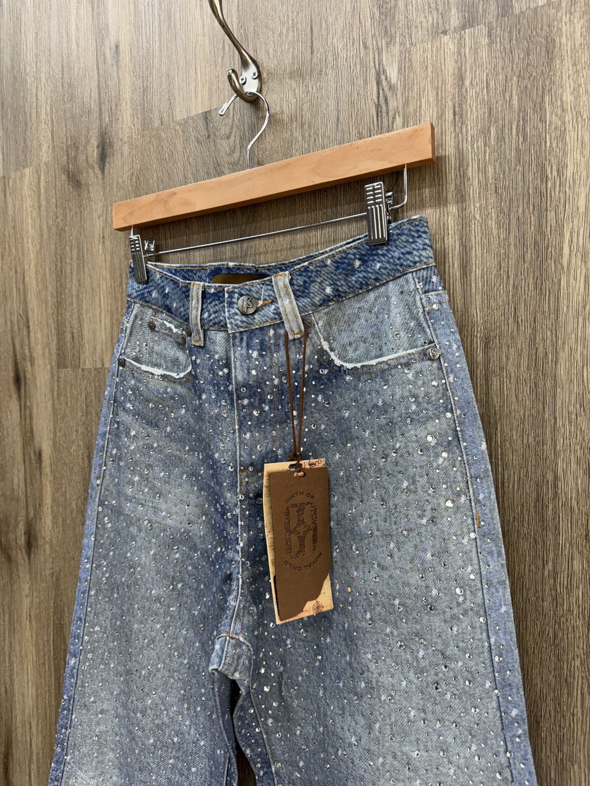 Birth of Royal Child Birth Of Royal Child Rhinestone Jeans Size US 28 / EU 44 - 5 Thumbnail