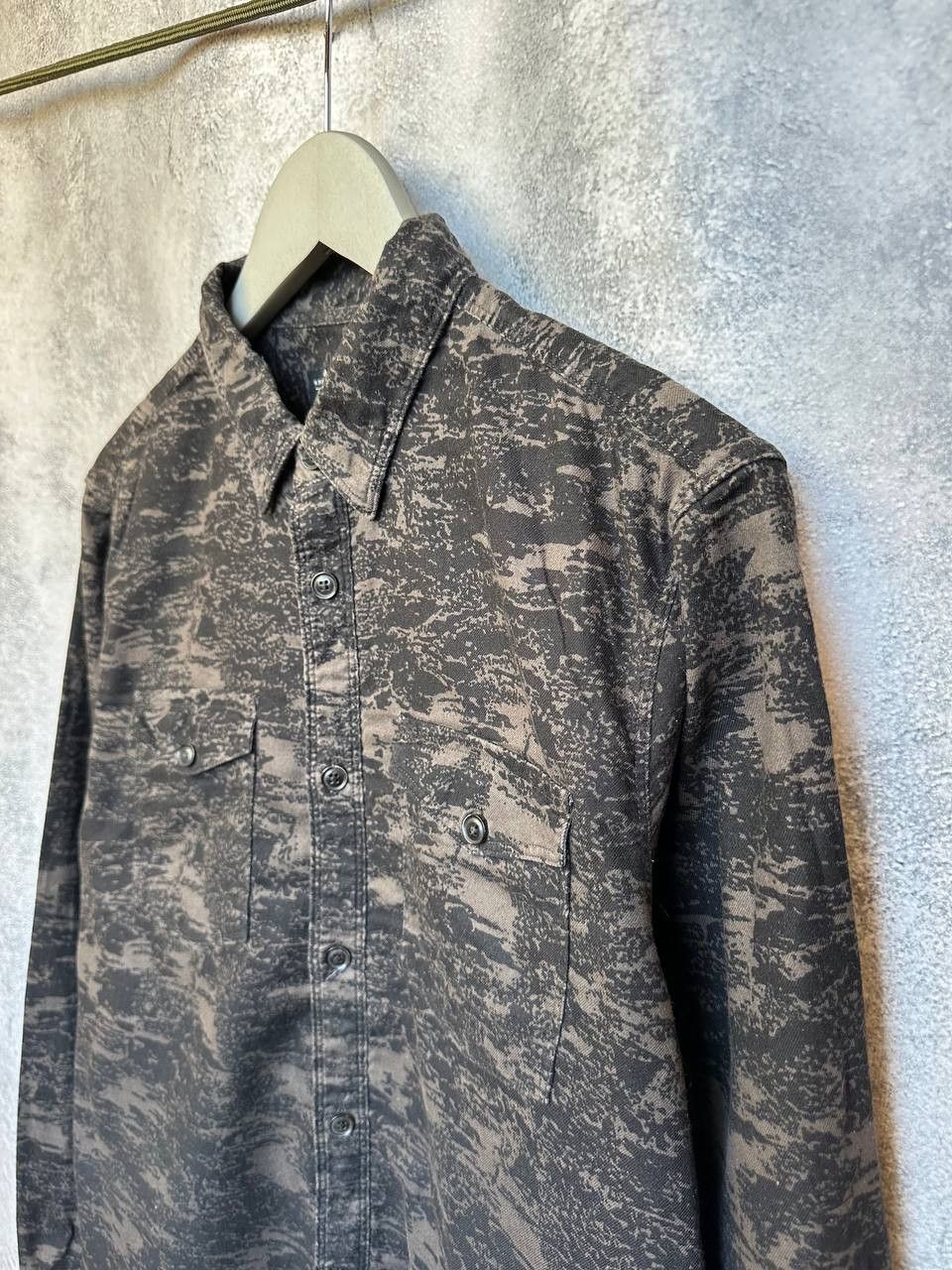 Allsaints Allsaints Breslau Camo Military Field Army Button Up Shirt Size US S / EU 44-46 / 1 - 6 Thumbnail