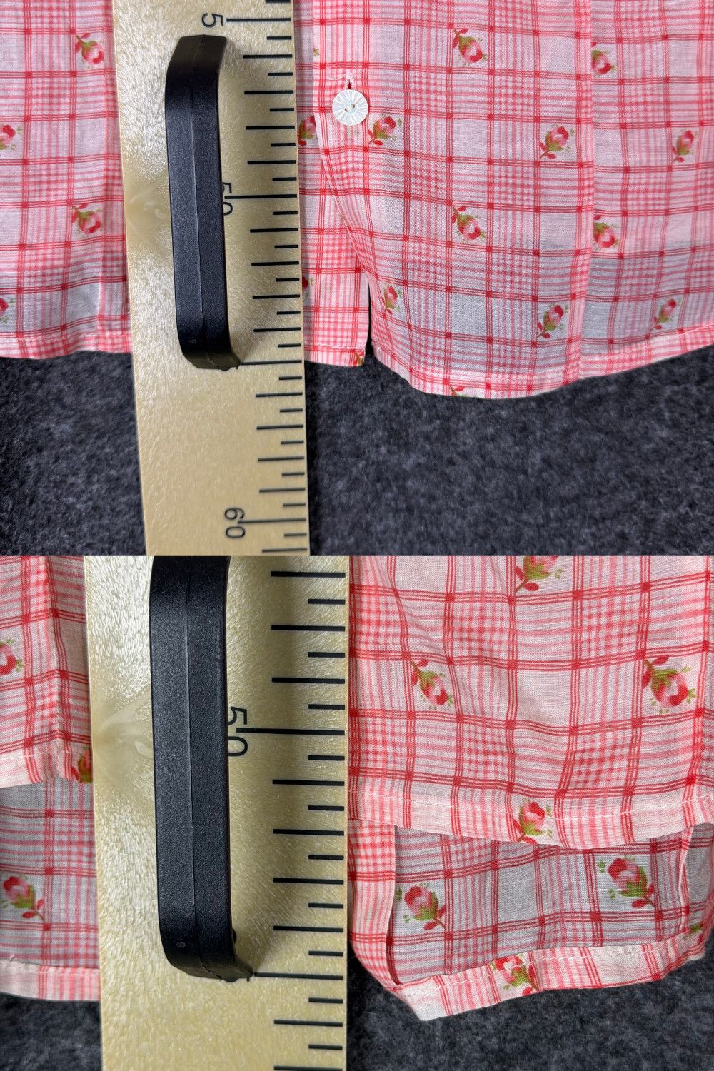 Polo Ralph Lauren RRL Ralph Lauren Prairie Floral Plaid Ruffle Blouse Women’s Size US XS / EU 42 / 0 - 14 Thumbnail
