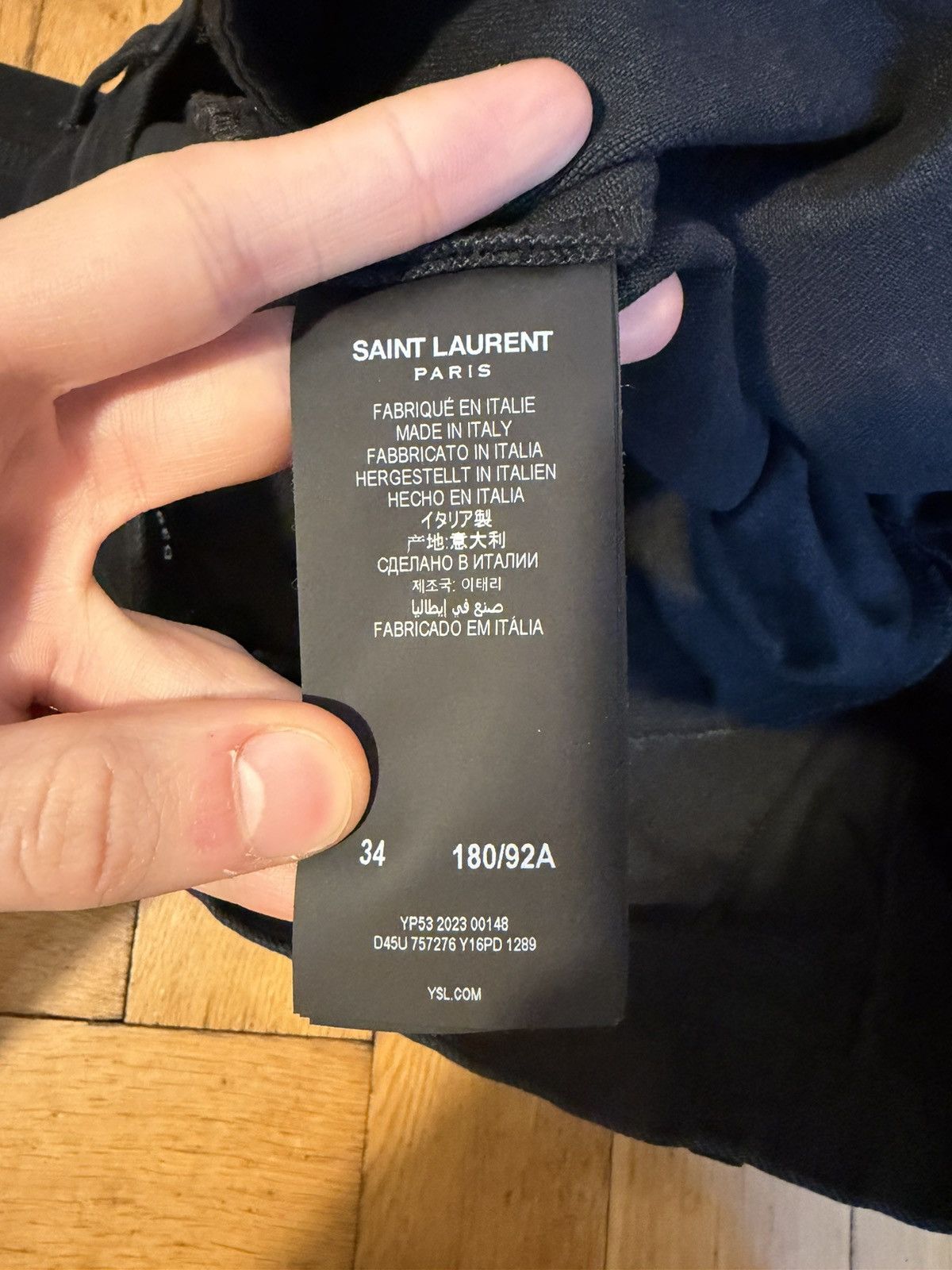Saint Laurent Paris Saint Laurent Pants Size US 34 / EU 50 - 5 Thumbnail