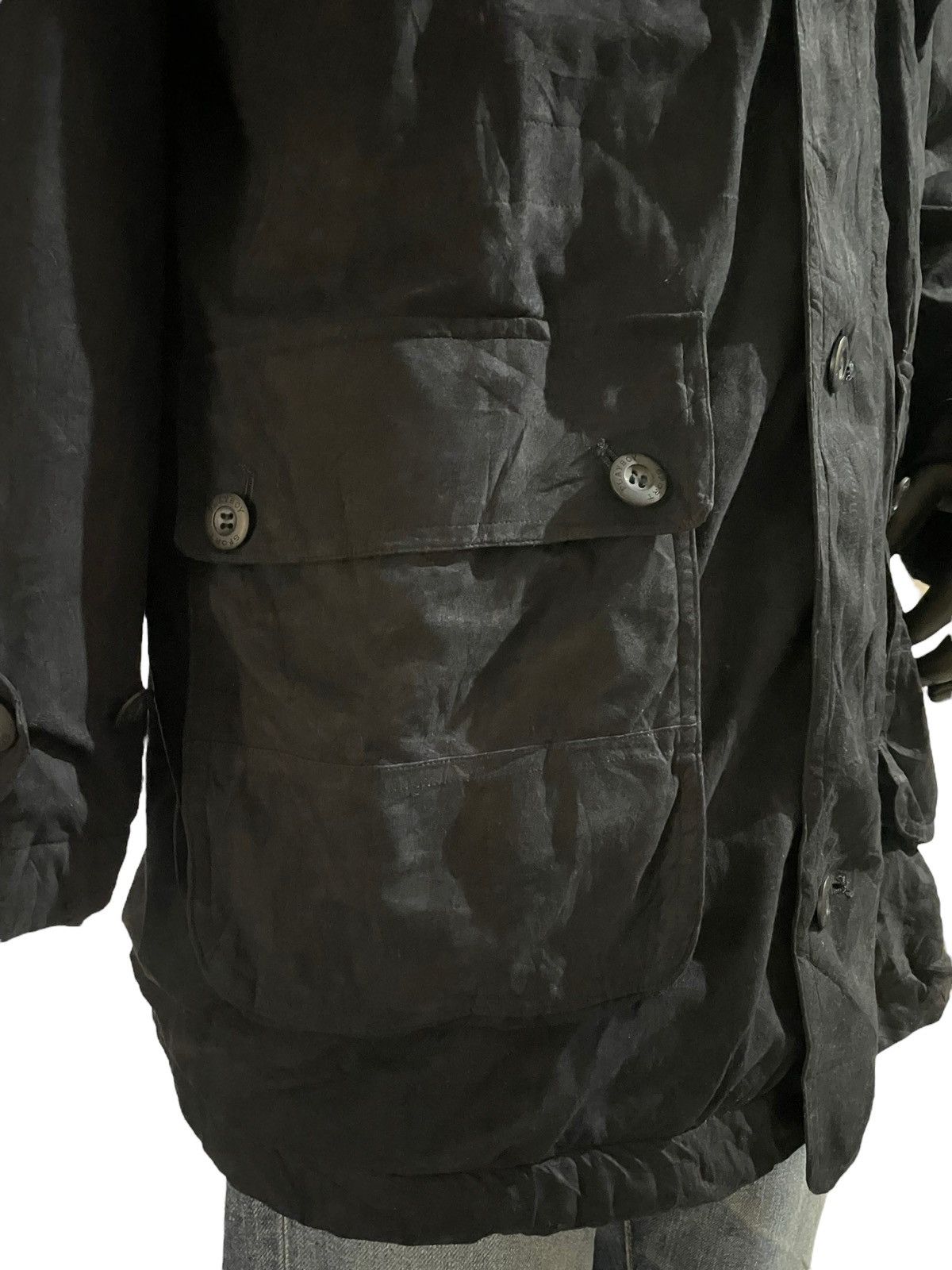 Designer × Playboy Vintage 90s Playboy Faux Suede Zip-up Hooded Jacket Size US XL / EU 56 / 4 - 11 Thumbnail