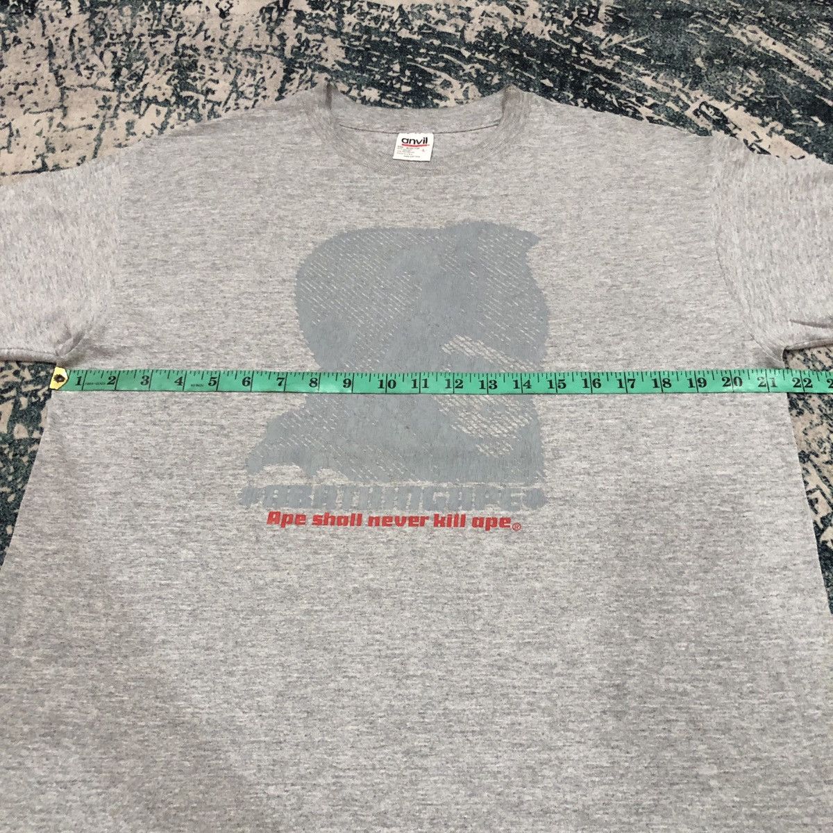 Bape Vintage 90s A Bathing Ape General Ape shall Never Kill Ape Size US L / EU 52-54 / 3 - 11 Thumbnail