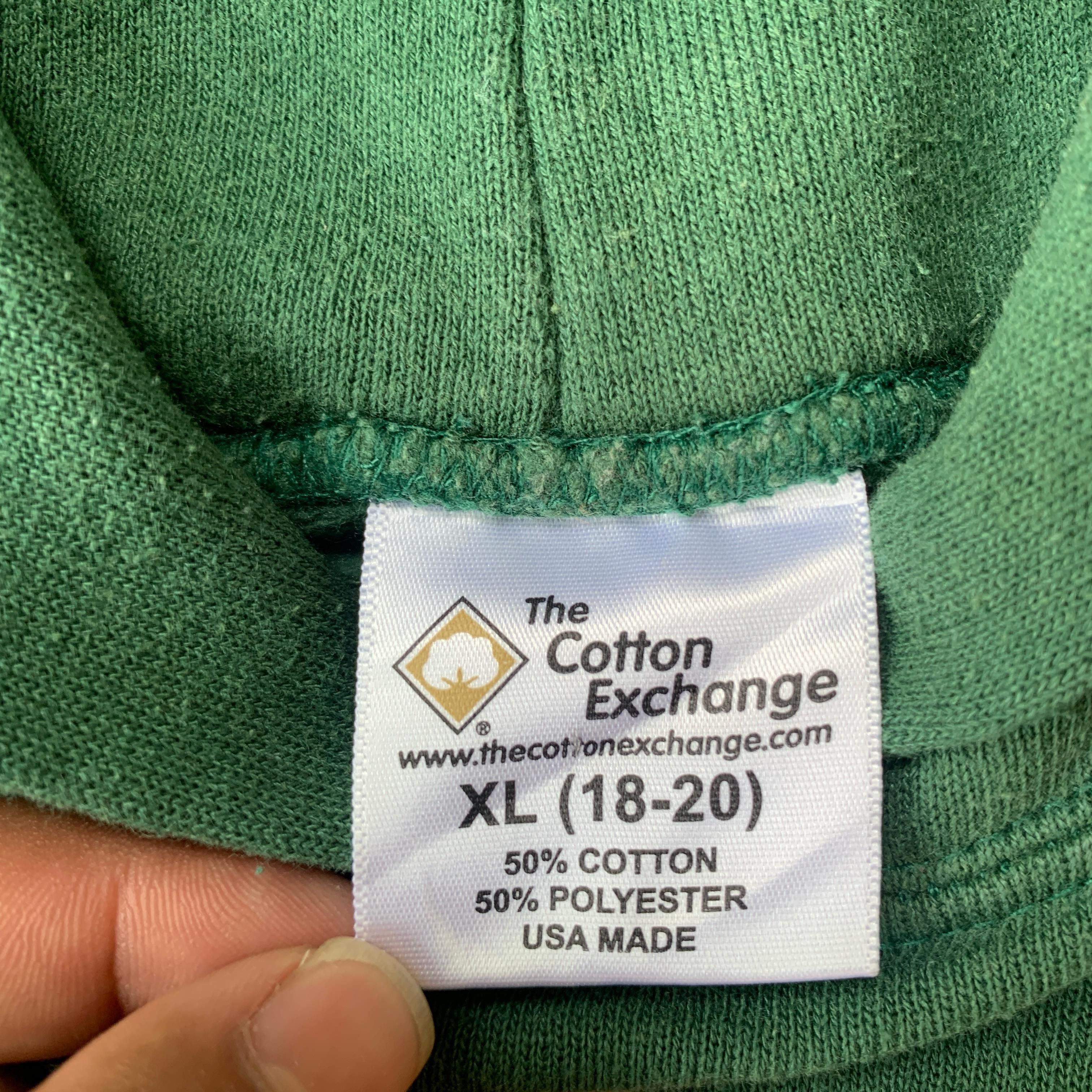Vintage The cotton exchange Hoodie Size US XL / EU 56 / 4 - 4 Thumbnail