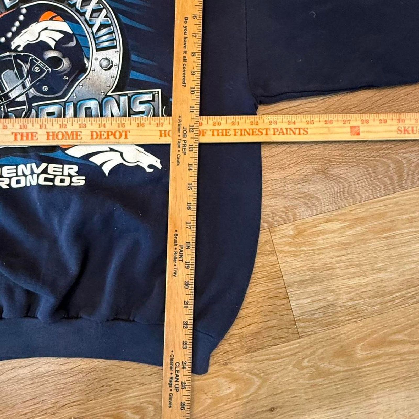 Starter Vintage retro denver broncos super bowl sweatshirt Size US L / EU 52-54 / 3 - 3 Thumbnail
