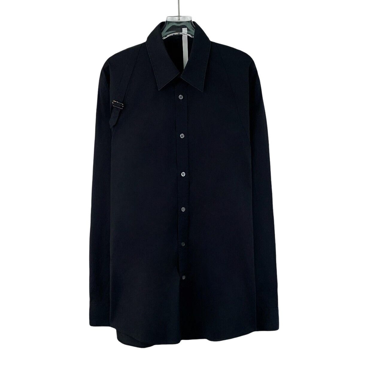 Alexander McQueen Alexander McQueen Buckle Strap Cotton Shirt 48 Size US M / EU 48-50 / 2 - 1 Thumbnail