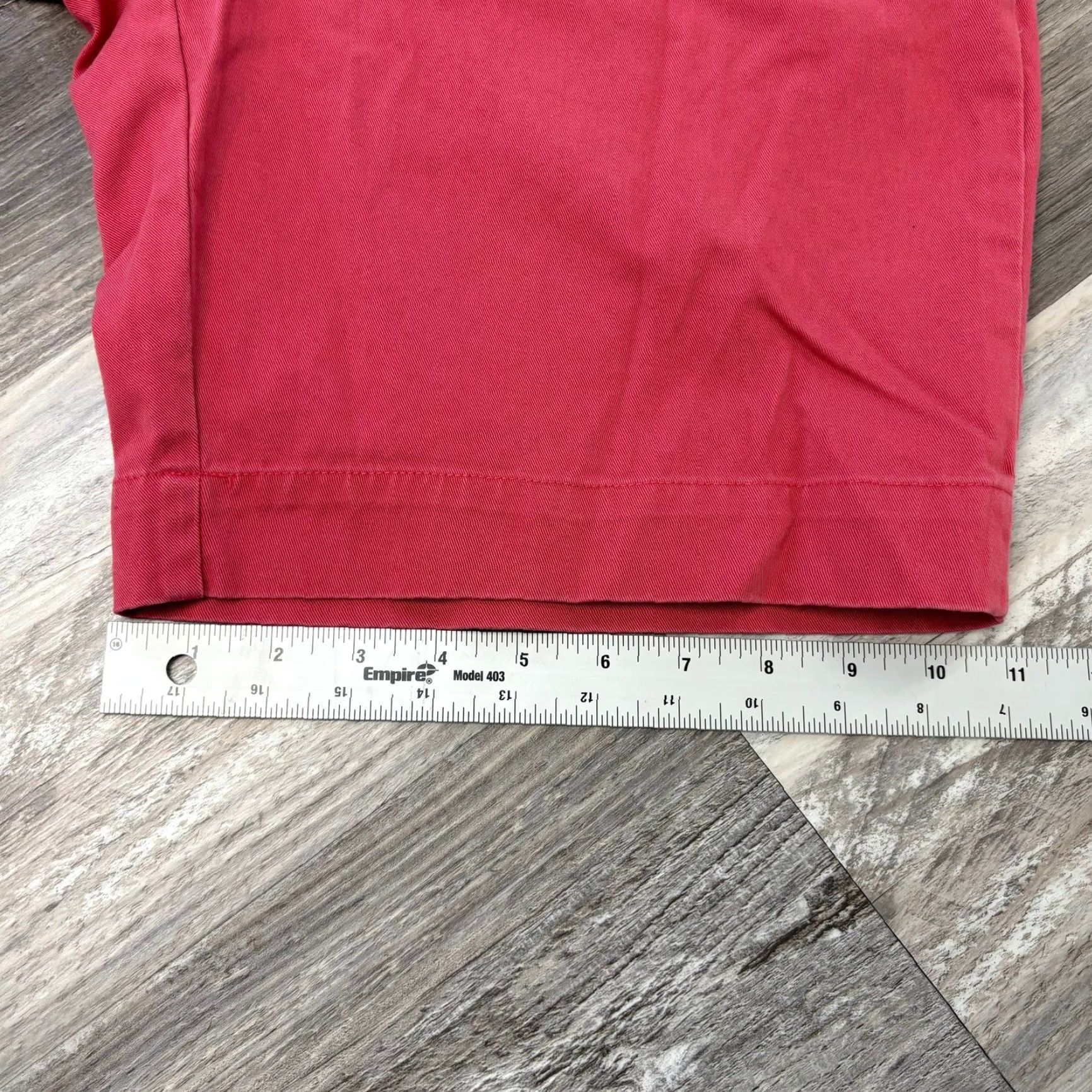 Polo Ralph Lauren Polo Ralph Lauren Polo Ralph Lauren Red Pink Salmon 34 Classic Fit Cotton Chino Shorts Men 34 Regular Red Size US S / EU 44-46 / 1 - 7 Thumbnail