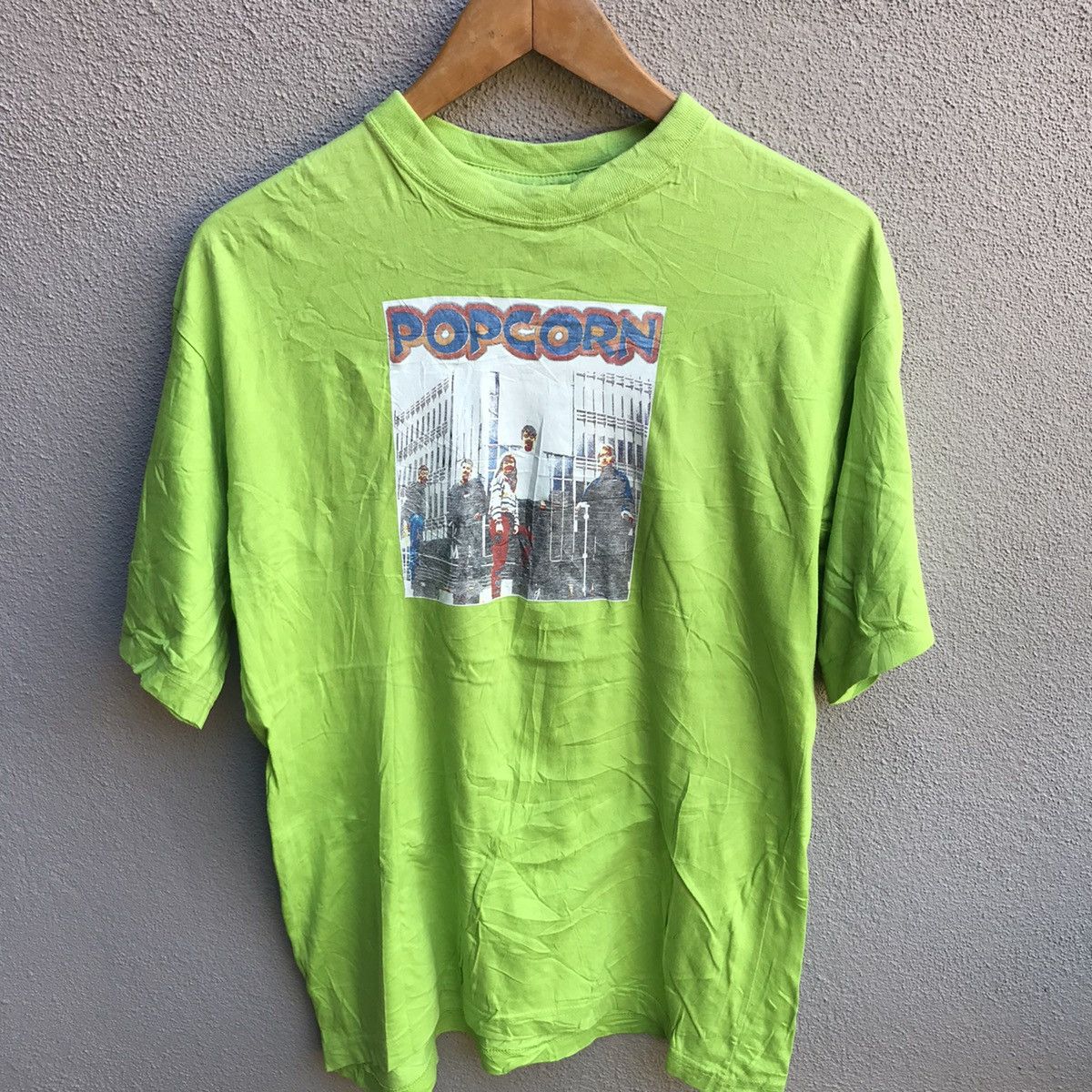 Band Tees Vintage 90s POPCORN band tee indie pop tour japan Size US M / EU 48-50 / 2 - 2 Thumbnail