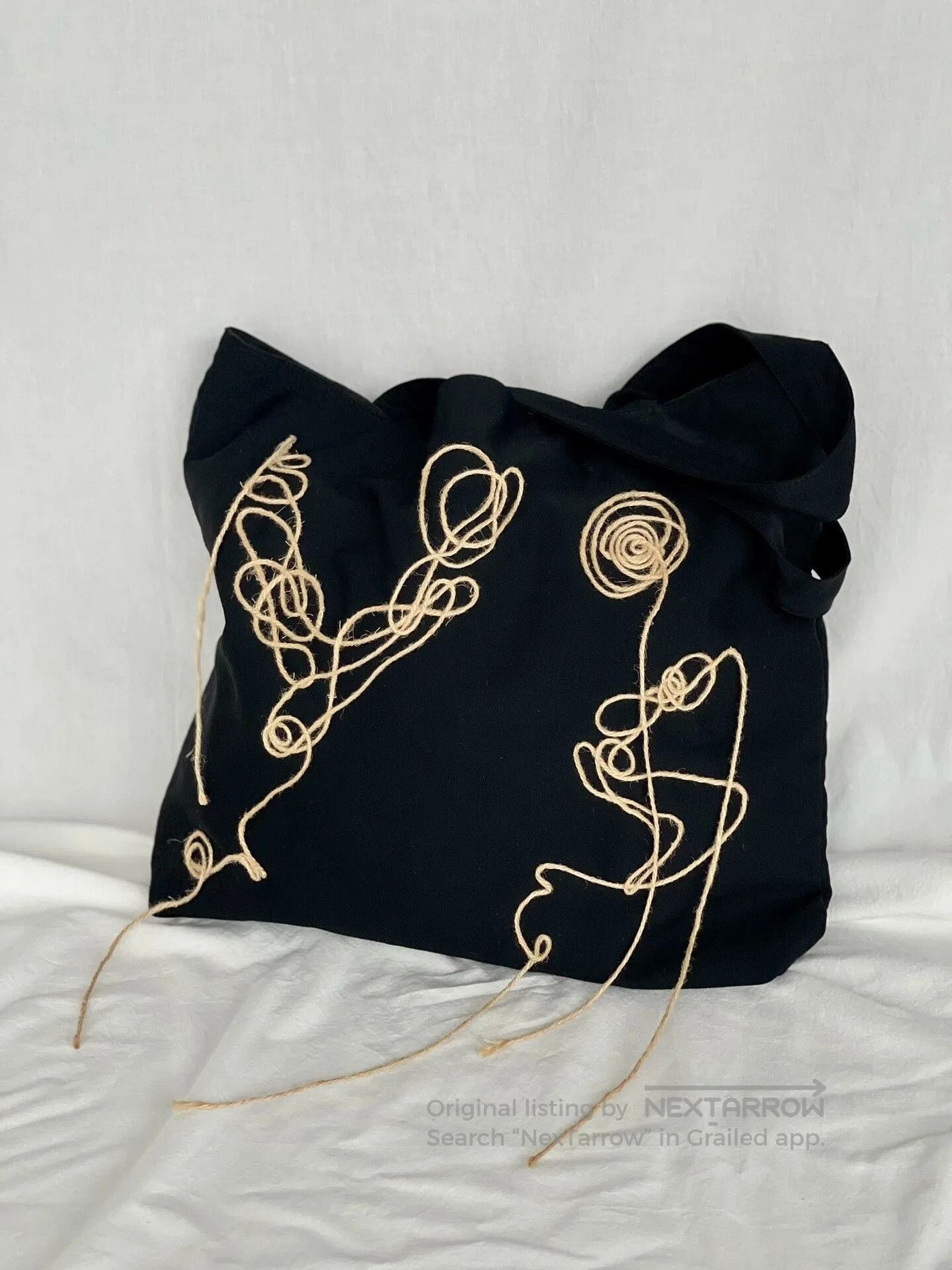 Yohji Yamamoto Y's Yohji Yamamoto Wool Tote Bag. Size ONE SIZE - 5 Thumbnail