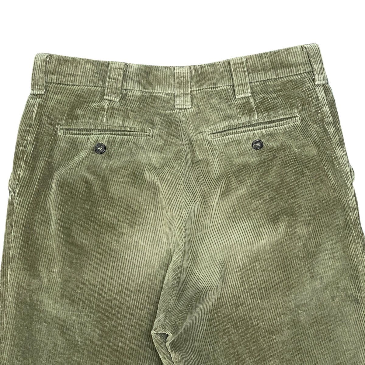 Woolrich Woolen Mills Vtg 70s Woolrich USA Wide Wale Corduroy Pants Talon Zipper Size US 31 - 12 Thumbnail