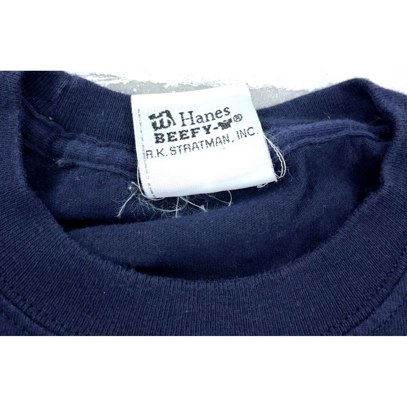 Harley Davidson Harley-Davidson Shirt Men Medium Blue Tee Biker Myrtle Beach American Flag Retro 80s USA Logo Graphic Print Short Sleeve Crew Neck Vintage: No Size US M / EU 48-50 / 2 - 6 Thumbnail