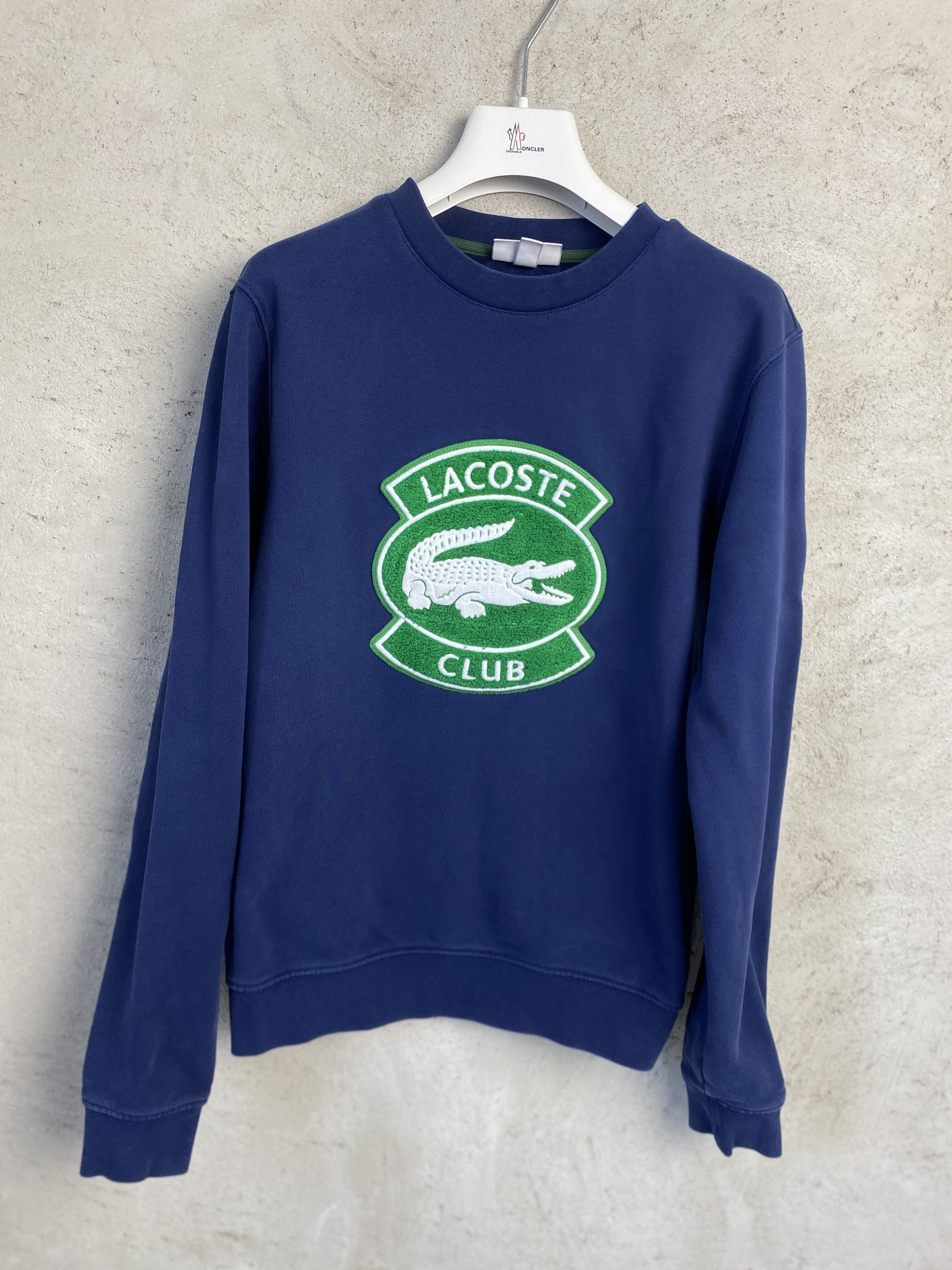 Lacoste Lacoste Club big logo crewneck sweatshirt casual tennis Size US XS / EU 42 / 0 - 1 Thumbnail