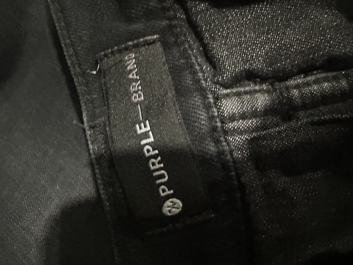 Purple Brand PURPLE BRAND P002 BLACK WASH BLOWOUT Size US 36 / EU 52 - 6 Thumbnail