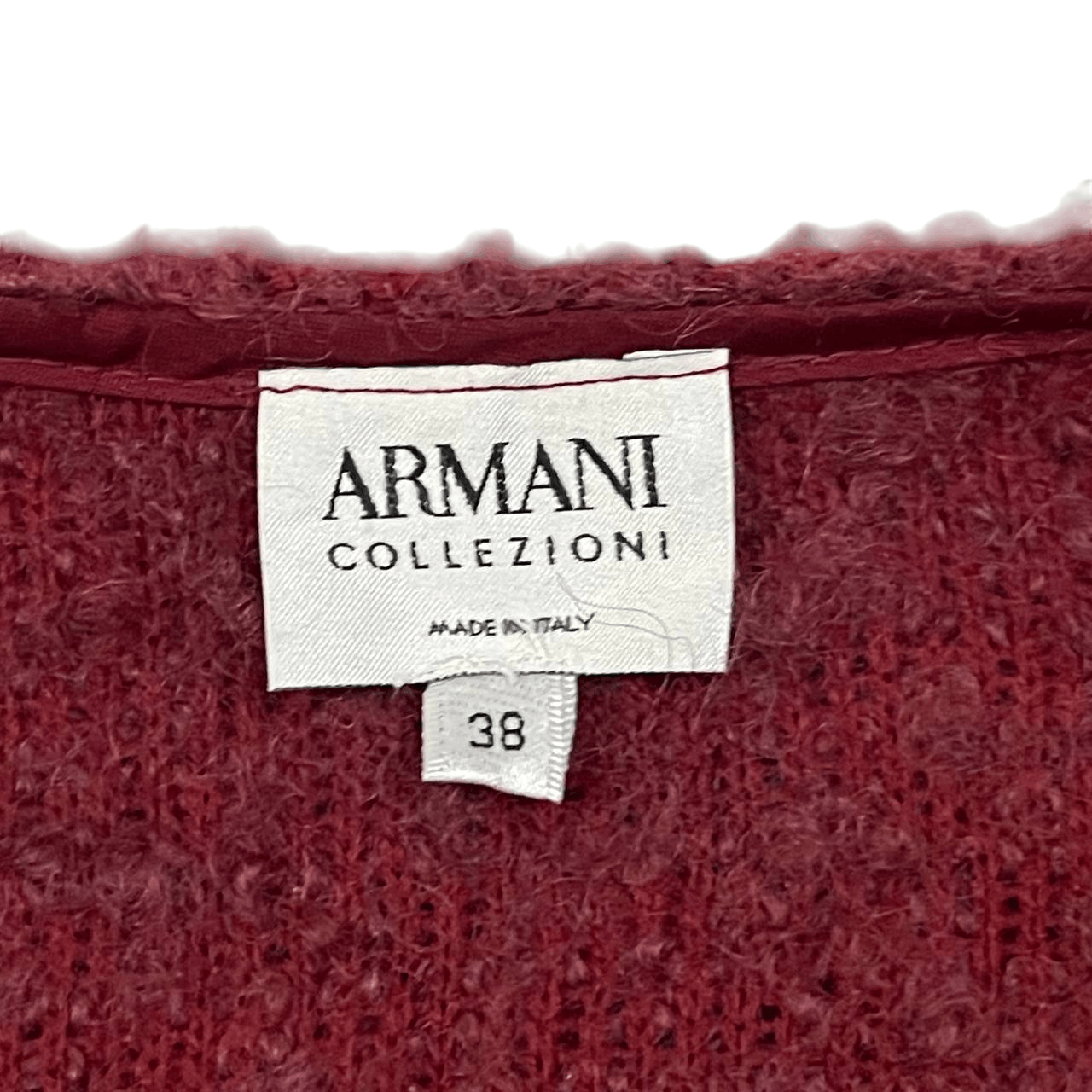 Armani Collezioni Armani Collezioni Wrap Fringe Cardigan Sweater Size XS / US 0-2 / IT 36-38 - 8 Thumbnail