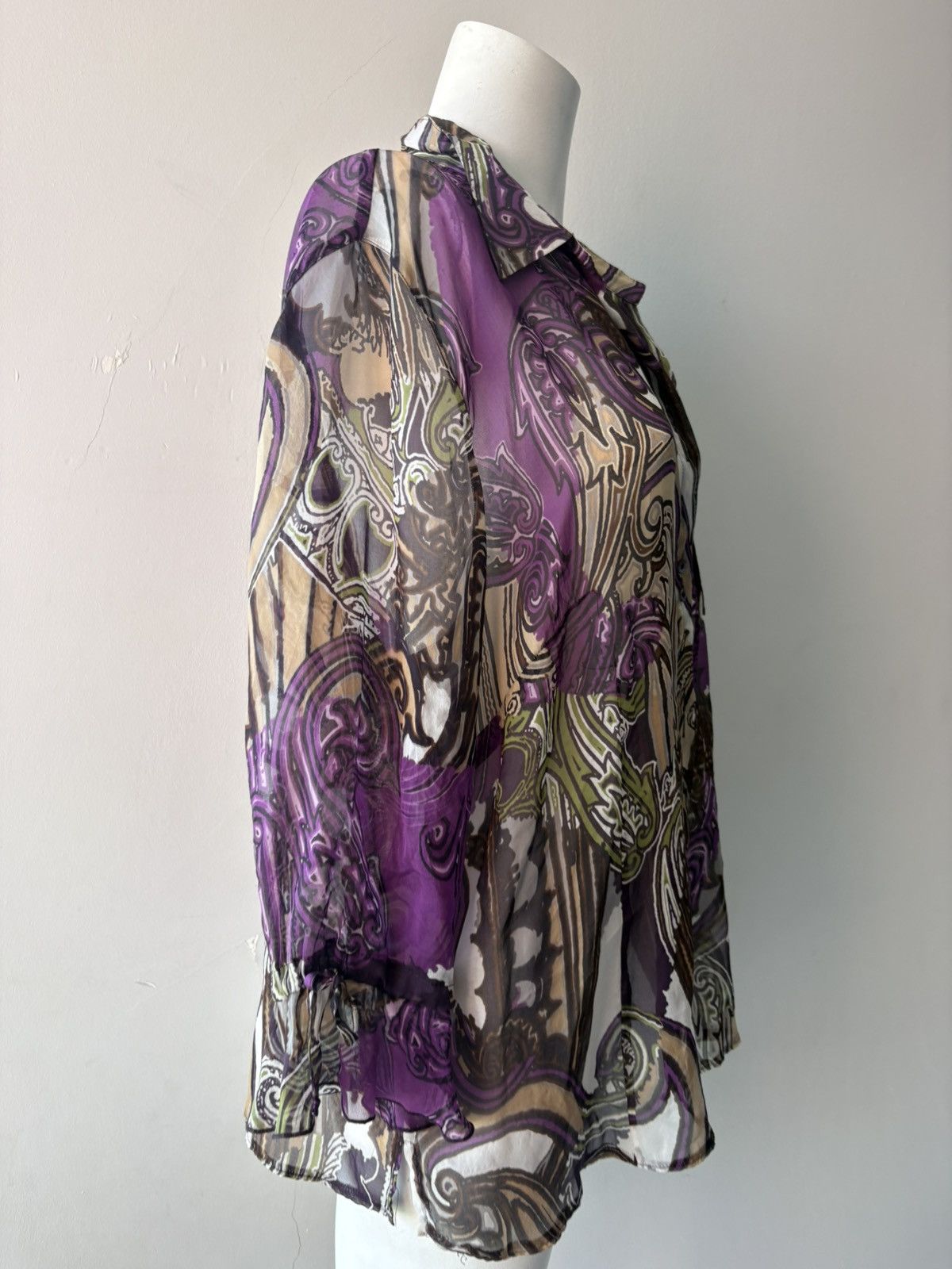 Gerry Weber Gerry Weber silk shirt Size L / US 10 / IT 46 - 8 Thumbnail
