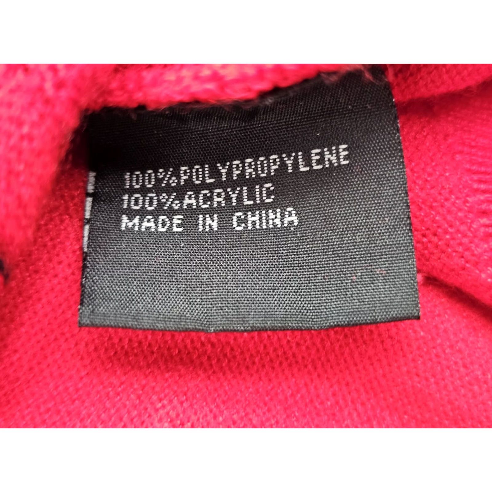 Vintage Bagazio 1/4 Zip Knit Sweater Men XXL – Red & Black – Acrylic Ribbed Panel – Vintage: No – Casual Hu/H Hip Hop Size US XXL / EU 58 / 5 - 5 Thumbnail