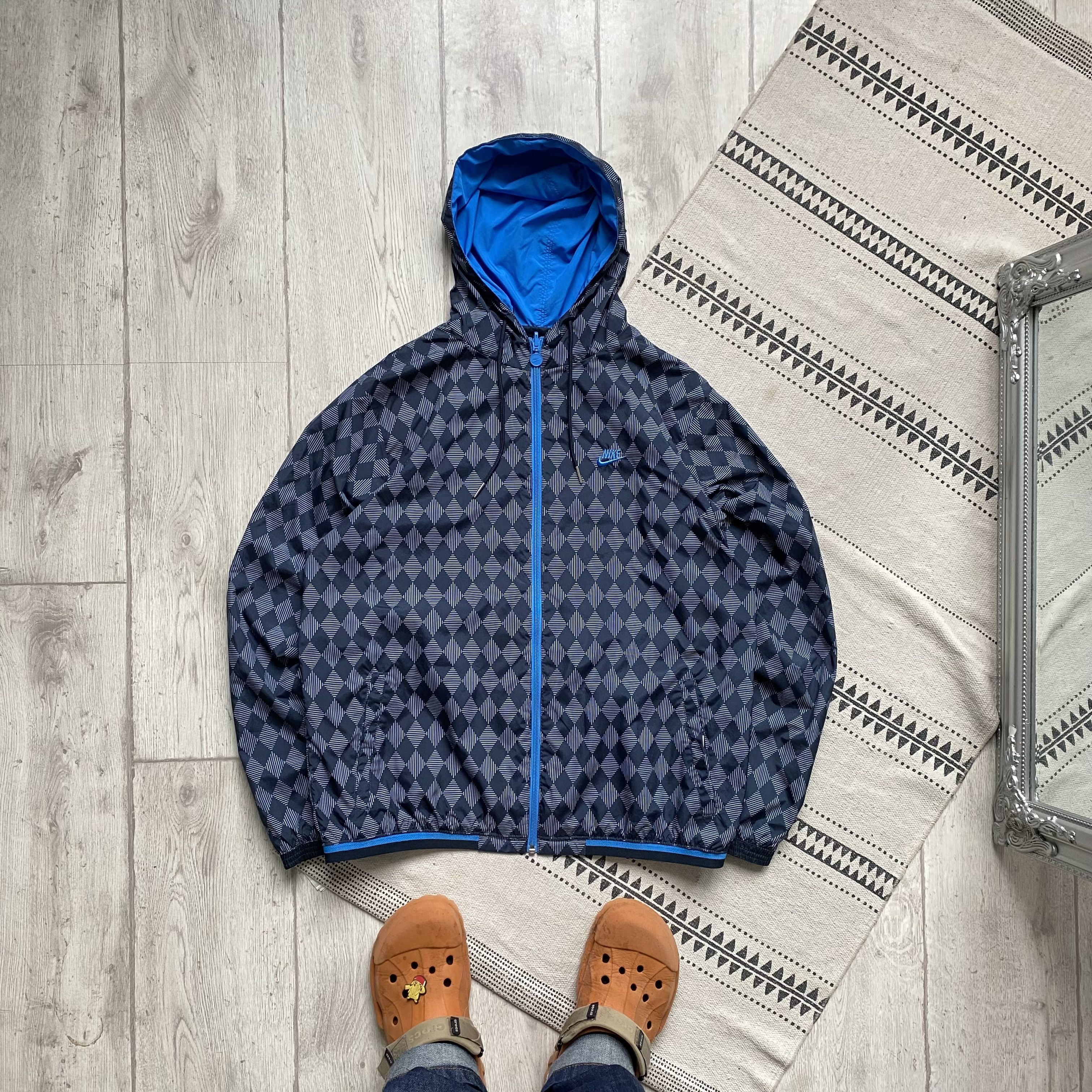 Nike Vintage Nike Windruner Nylon jacket 2in1 Reverse Windbreaker Size US M / EU 48-50 / 2 - 2 Thumbnail