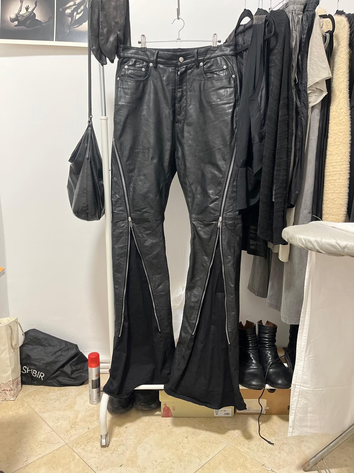 Rick Owens Rick Owens bolan banana calf pants “EDFU” Size US 31 - 4 Thumbnail