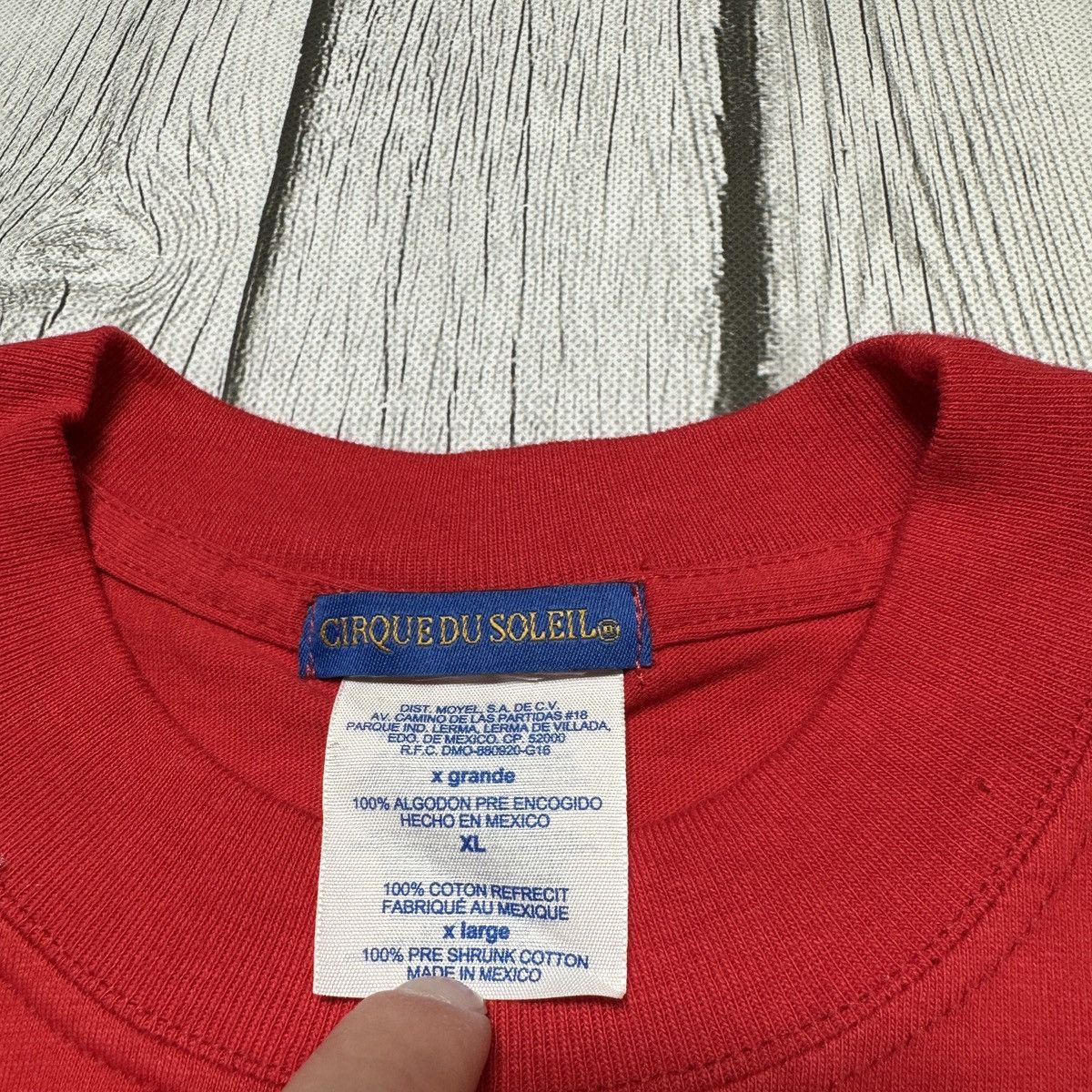 Vintage Vintage Cirque du Soleil Varekai tee Size US XL / EU 56 / 4 - 4 Thumbnail