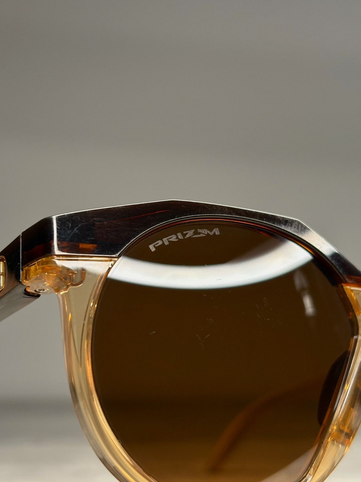 Oakley Oakley HSTN M x Kylian Mbappé Dark Amber/Light Curry Size ONE SIZE - 4 Thumbnail